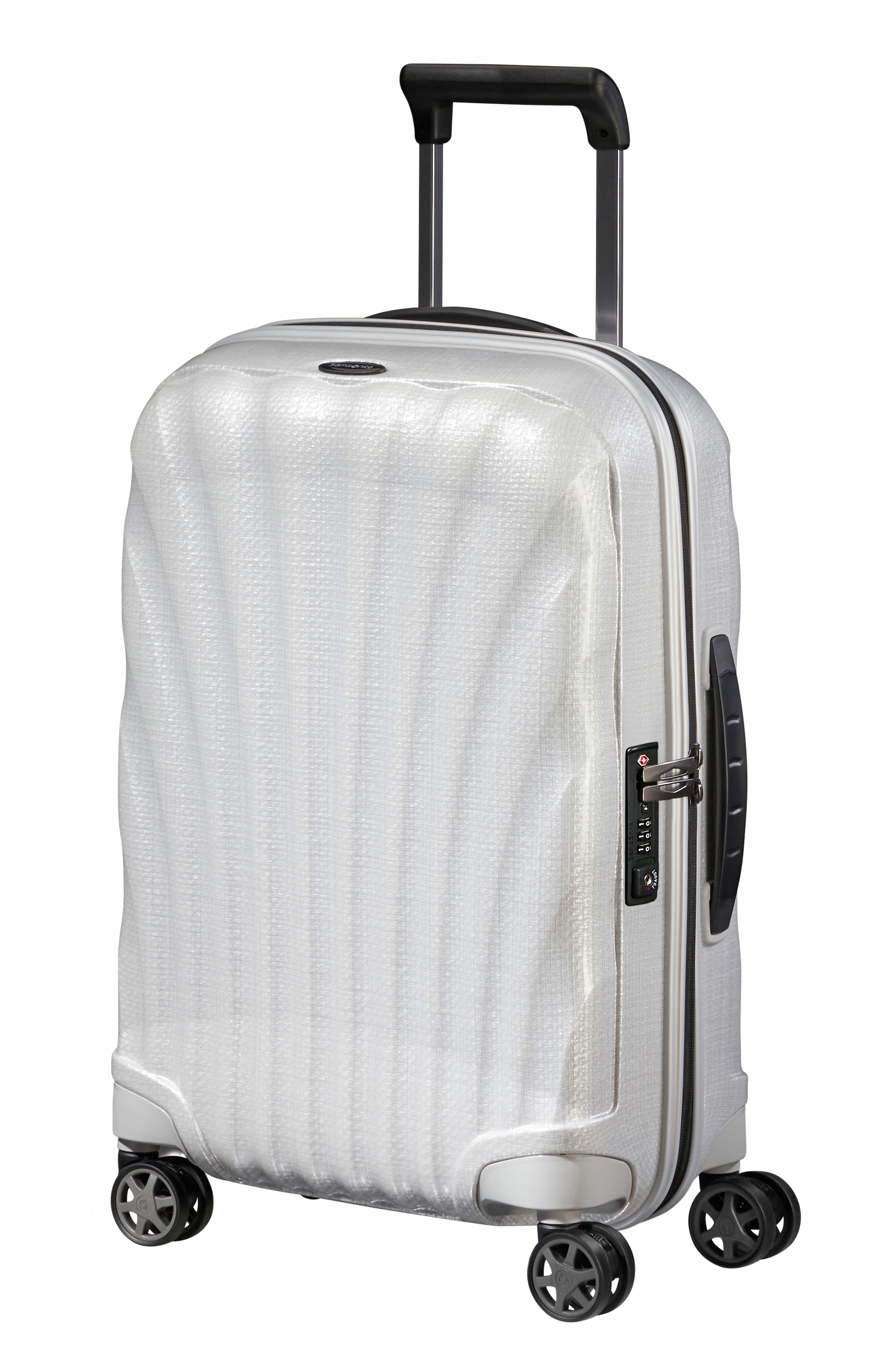 Samsonite Handgepäck-Trolley "C-LITE" 36 l 4 Rollen mit Teleskopgriff und Soft-Touch-Tragegriffen