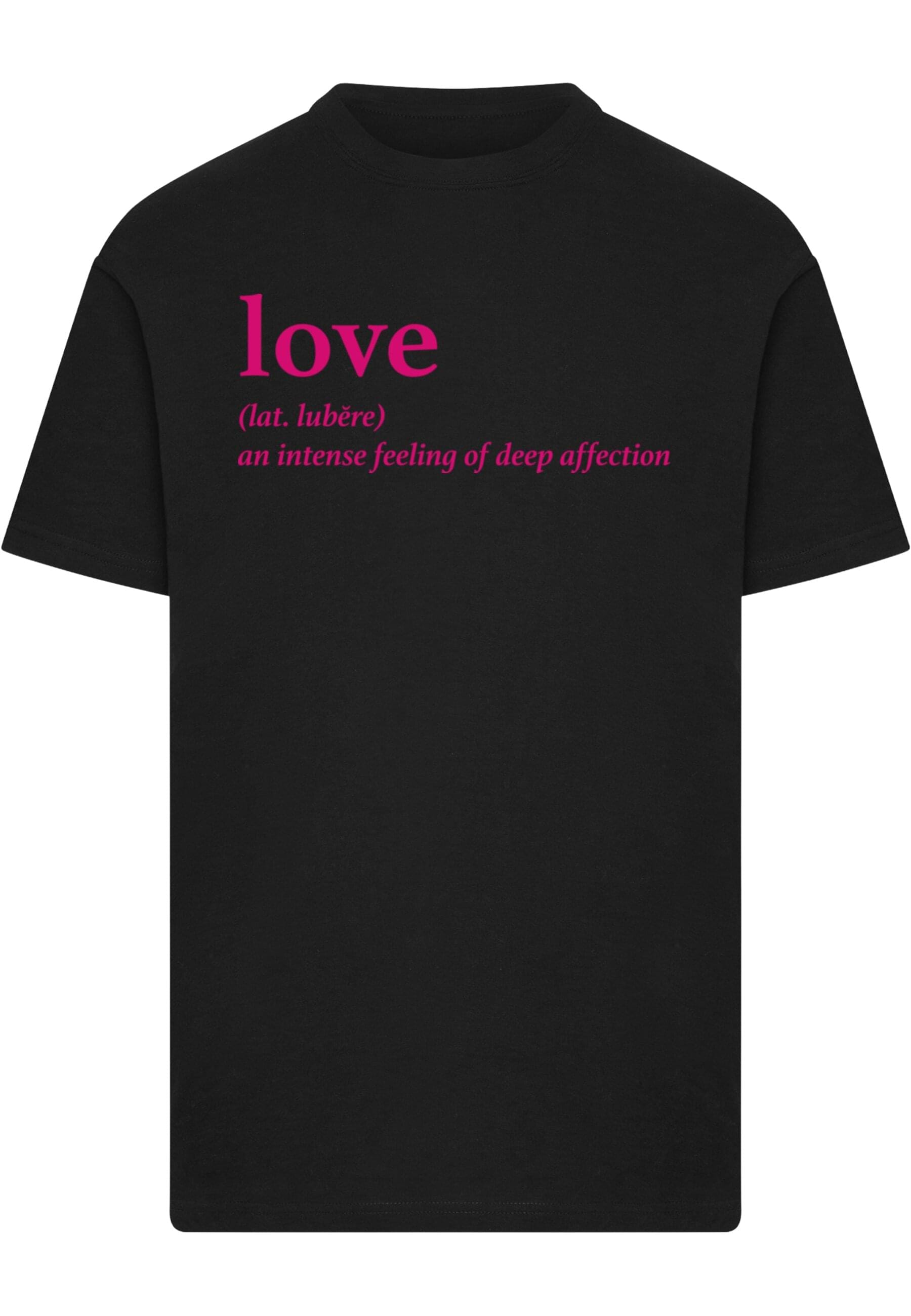 MisterTee T-Shirt "MisterTee Damen Love Definition T-Shirt Round Neck", (1 günstig online kaufen