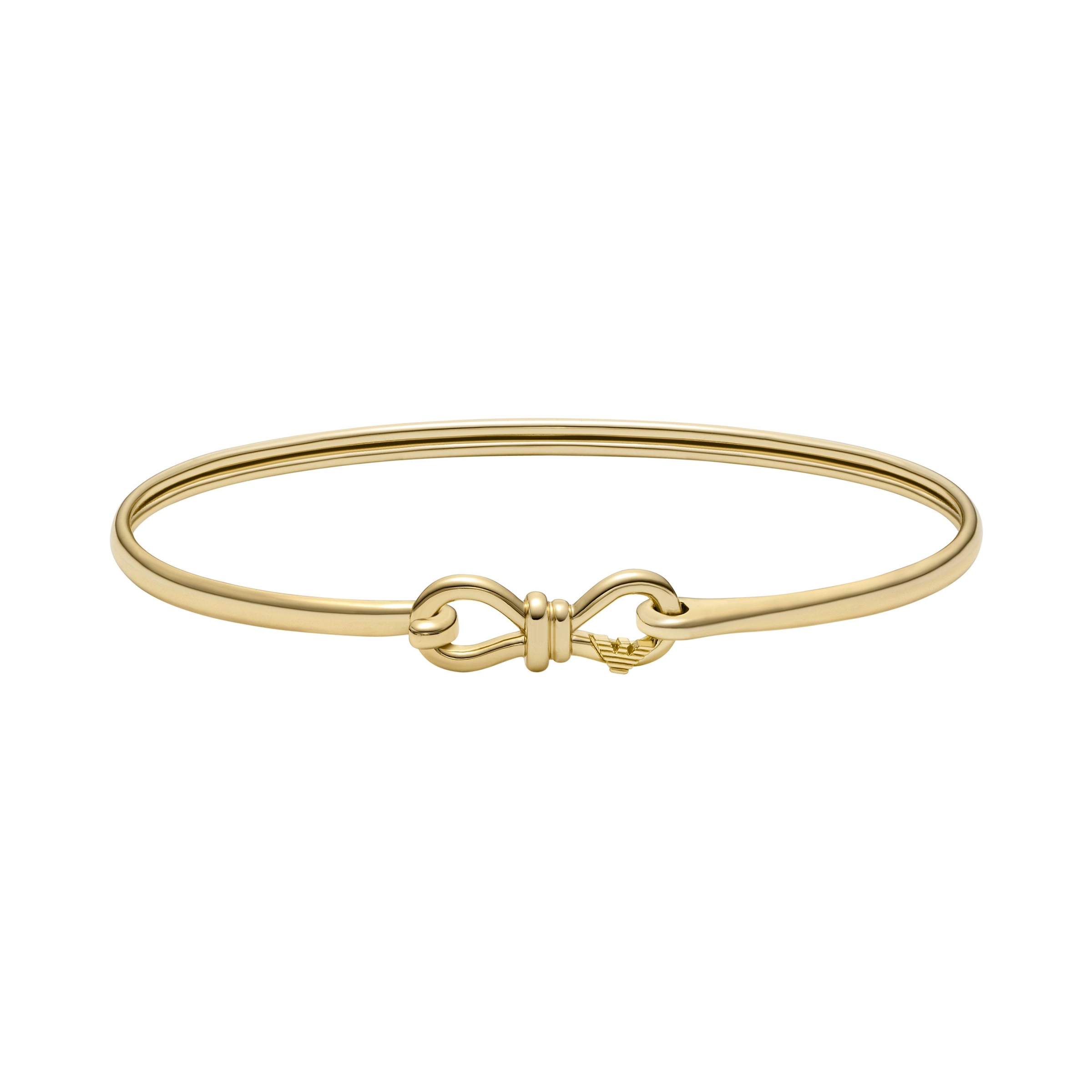 EMPORIO ARMANI Damen Armreif "Schmuck Geschenk Metall SENTIMENTAL Schleife", 16,5cm, Metall, gold, Metall, Armbänder