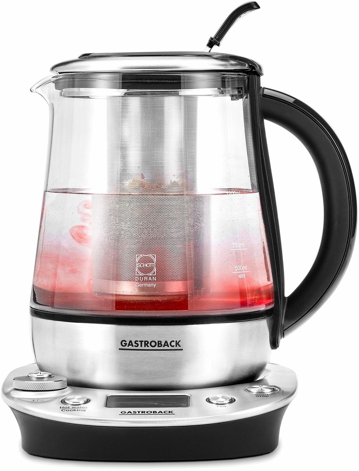 Gastroback Wasserkocher »Tea & More Advanced 42438«, 1,5 l, 1400 W