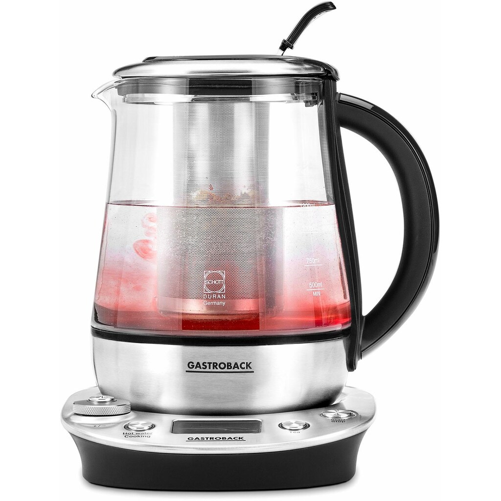 Gastroback Wasserkocher »Tea & More Advanced 42438«, 1,5 l, 1400 W