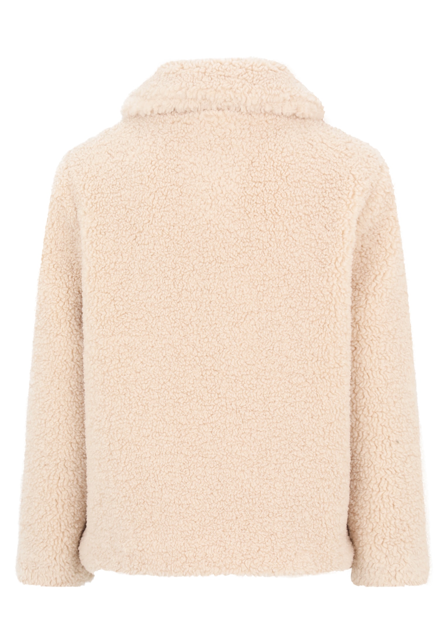 Cartoon Plüschjacke »Cartoon Damen Plüschjacke mit Kragen«