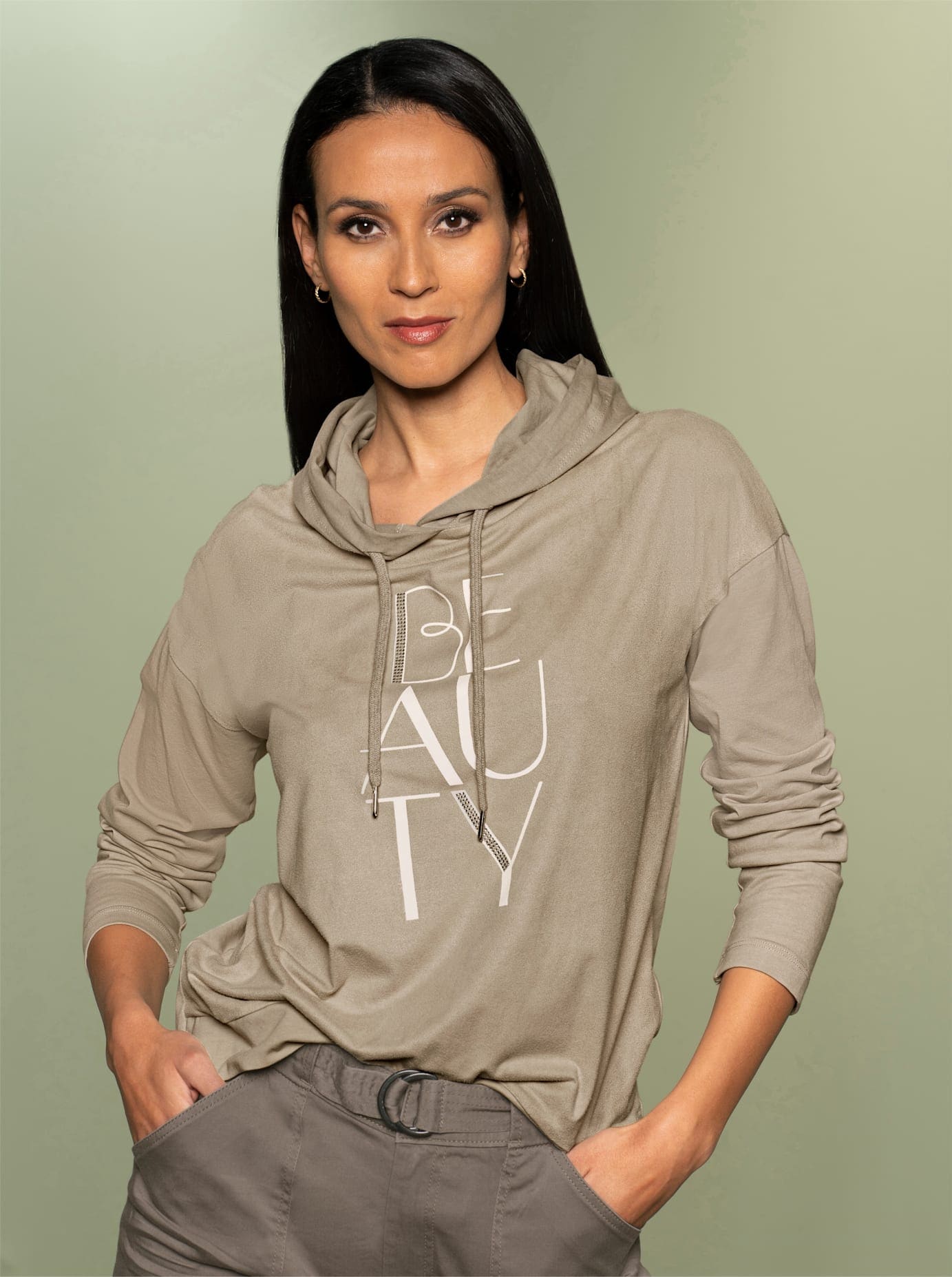heine Kapuzenshirt "Kapuzen-Shirt" 1 Stk. tlg. günstig online kaufen
