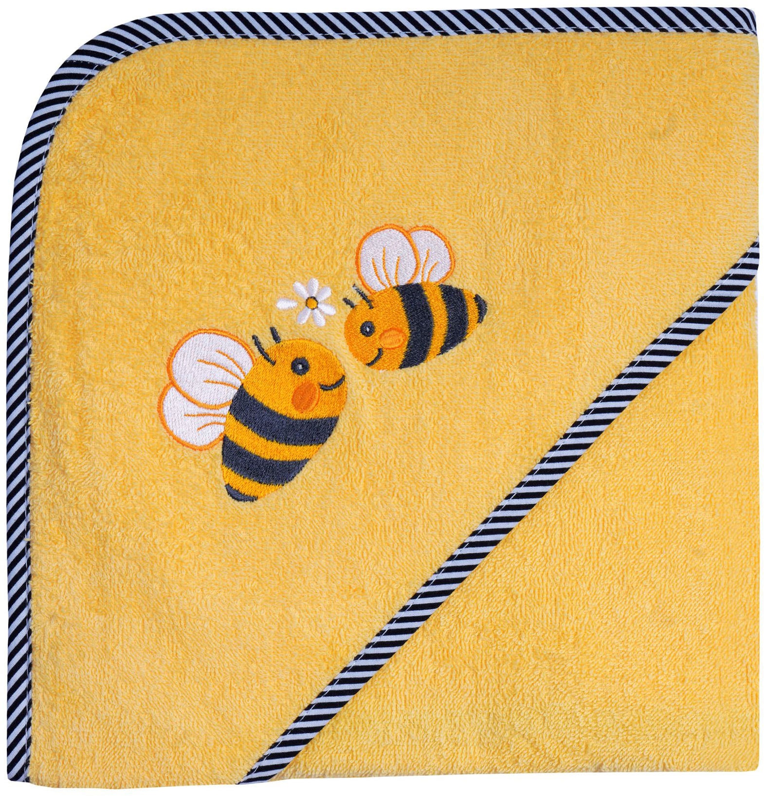 Wörner Kapuzenhandtuch "Bienen" mit Kapuze, maschinenwaschbar, trocknergeei günstig online kaufen