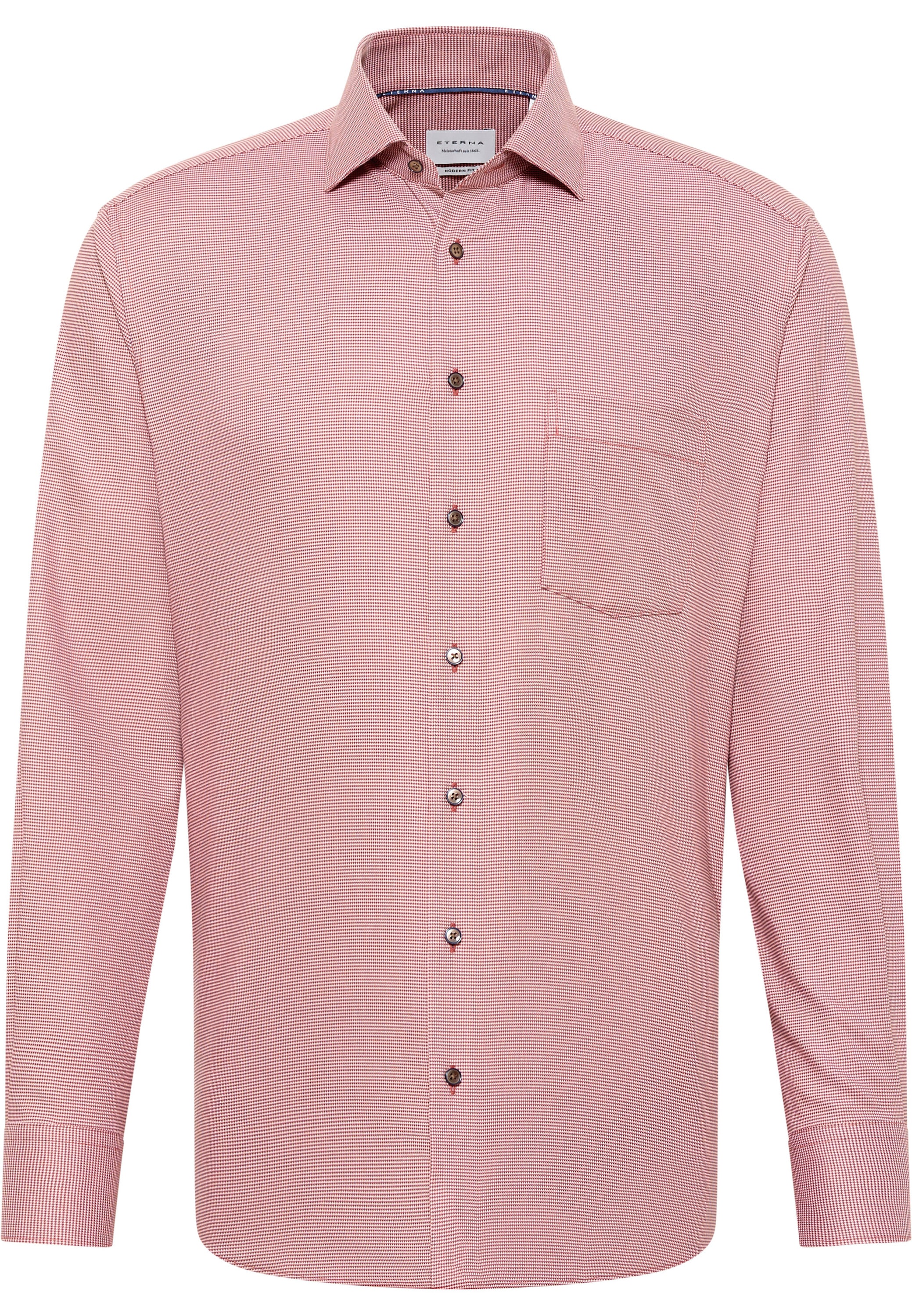 Eterna Langarmhemd »MODERN FIT«, NON IRON (bügelfrei)