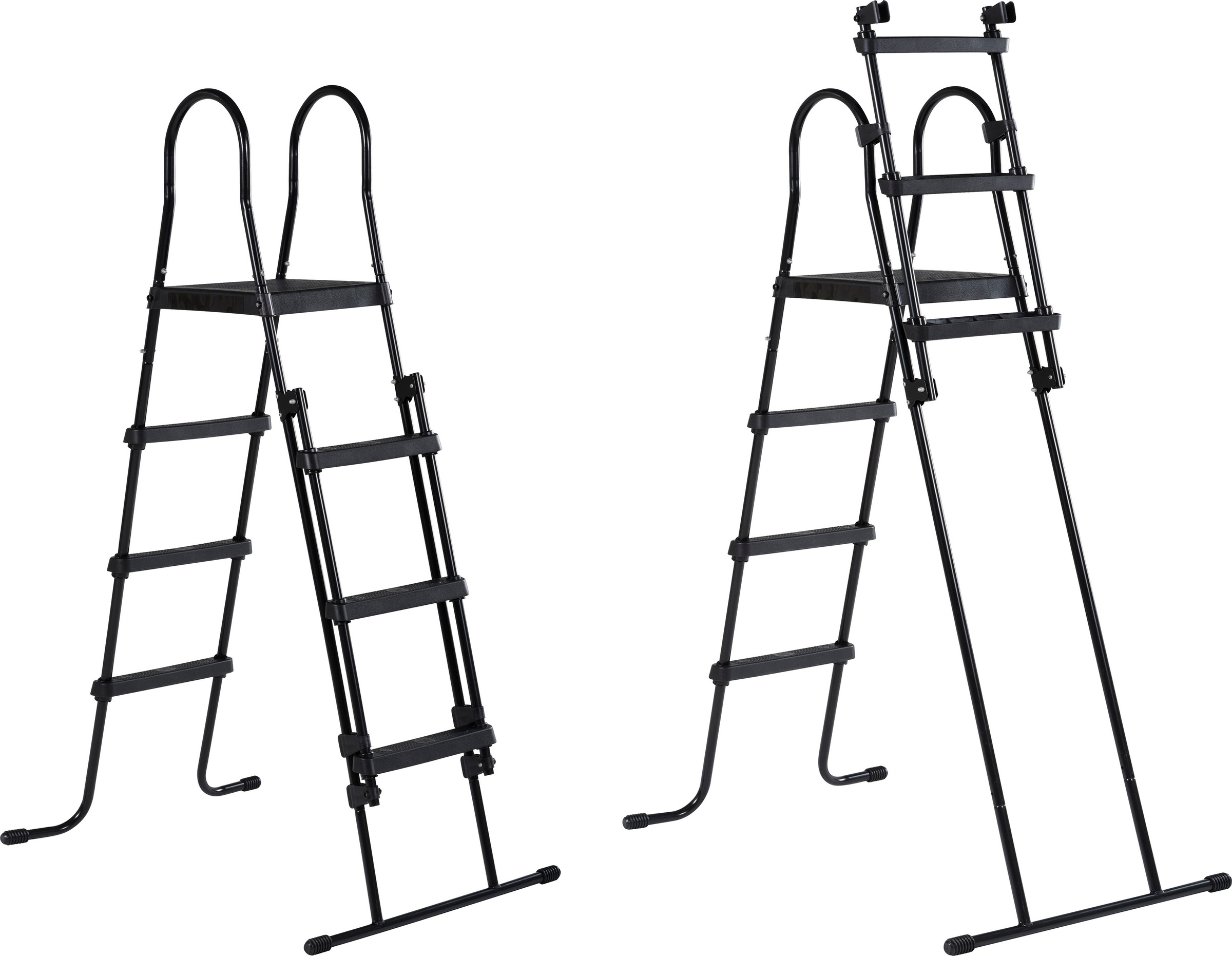 EXIT Framepool »inkl. multifunktionaler Poolabdeckung und Sicherheitsleiter«, (Set, 4 tlg.), ØxH: 450x122 cm, mit Sandfilteranlage