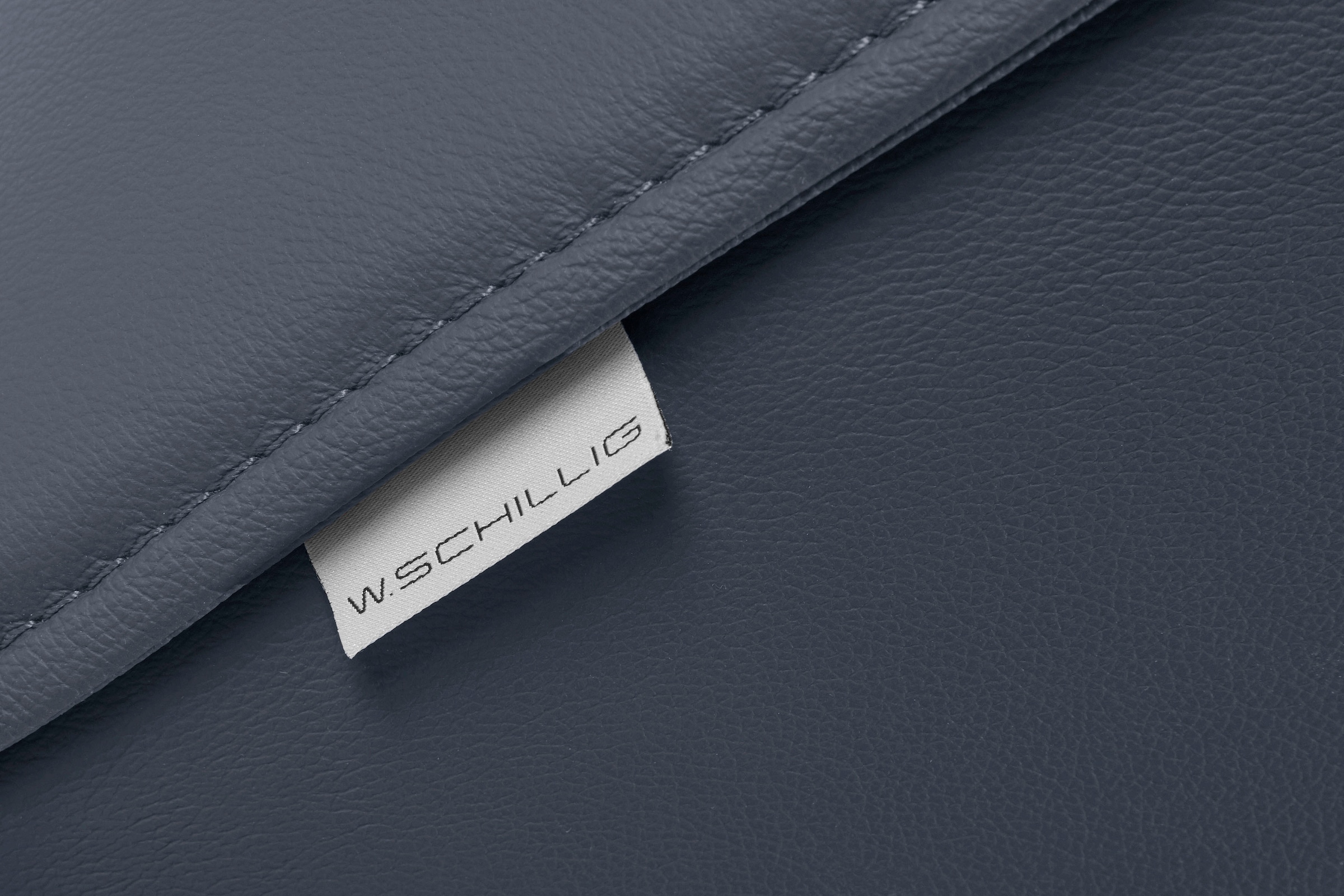 W.SCHILLIG 2,5-Sitzer »sally«, mit Metall-Winkelfüßen in Silber matt, Breite 174 cm