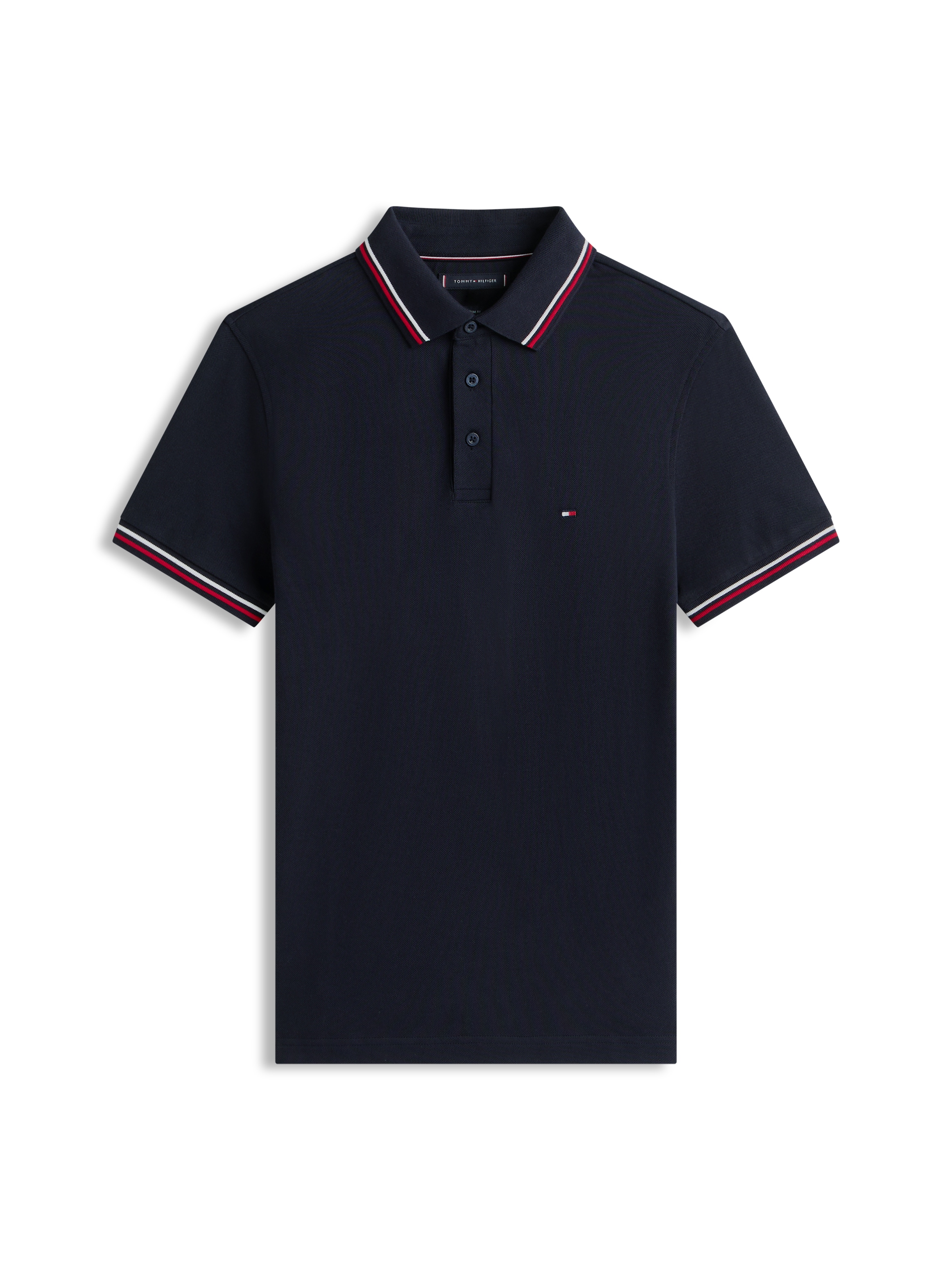 Tommy Hilfiger Poloshirt »TIPPED SLIM FIT POLO« mit Kontrast-Details