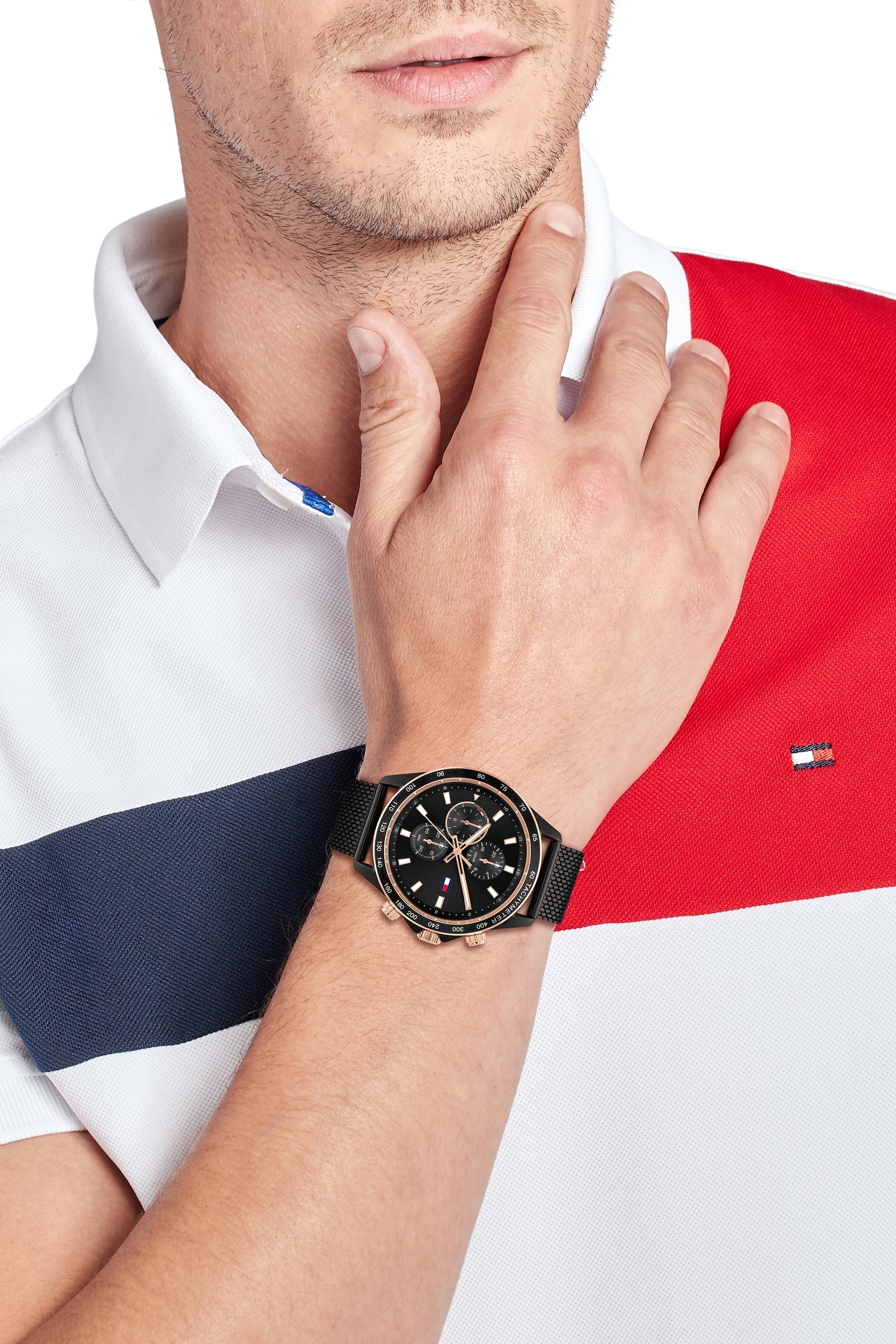 BAUR Hilfiger »SPORT, Tommy 1792020« Multifunktionsuhr ▷ kaufen |