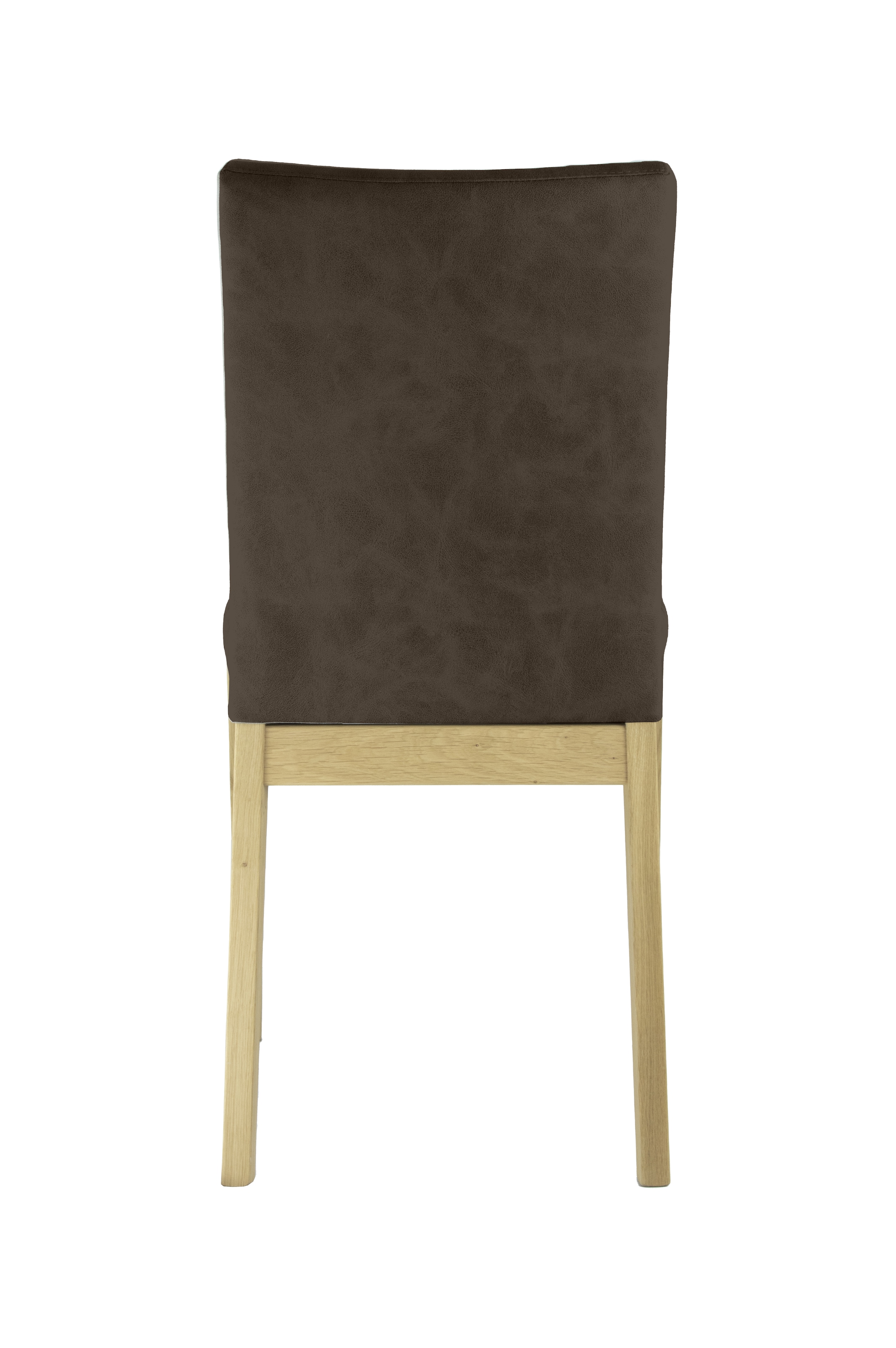 Home affaire 4-Fußstuhl »Dendres«, (Set), 2 St., Microfaser, Sitz und Ruecken gepolstert