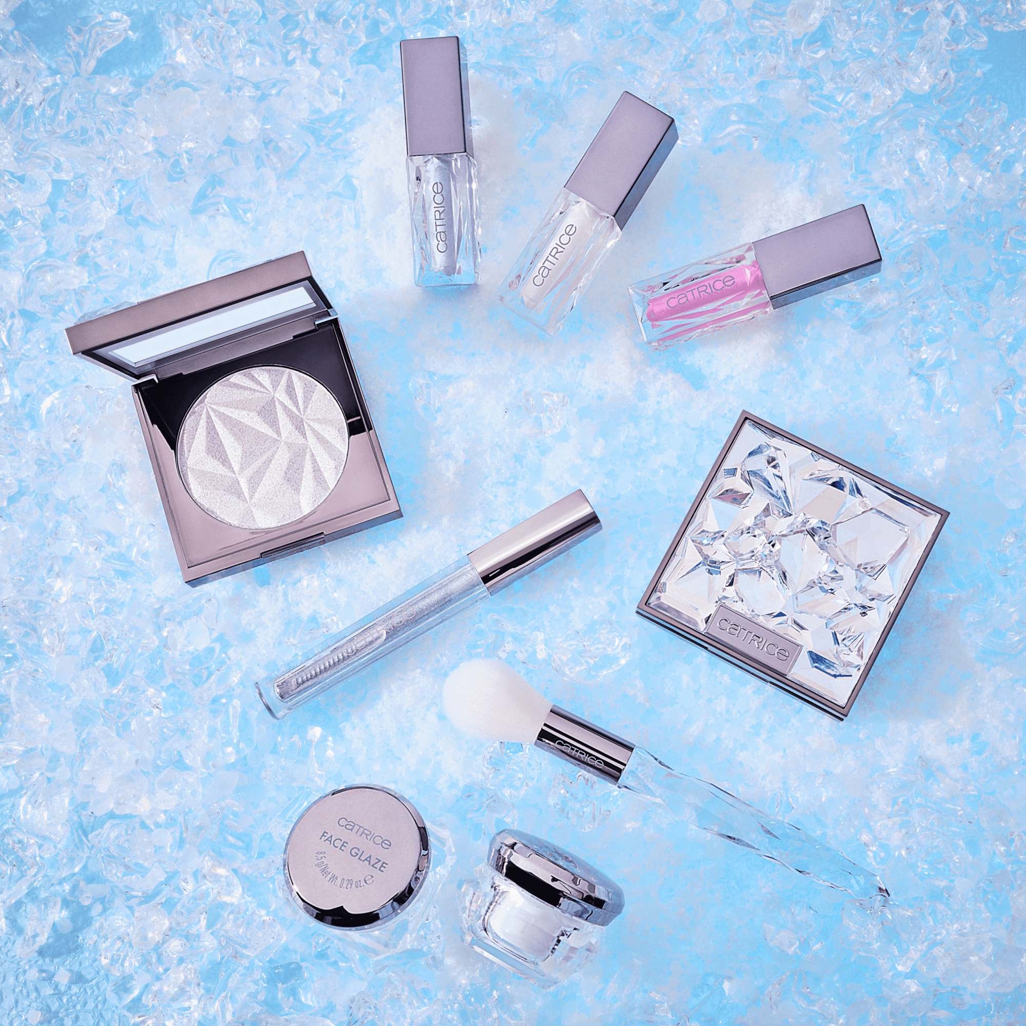 Catrice Lipgloss »ARCTIC ILLUSION Plumping Effect Gloss«, (Set, 3 tlg.), mit frischem Menthol-Geschmack