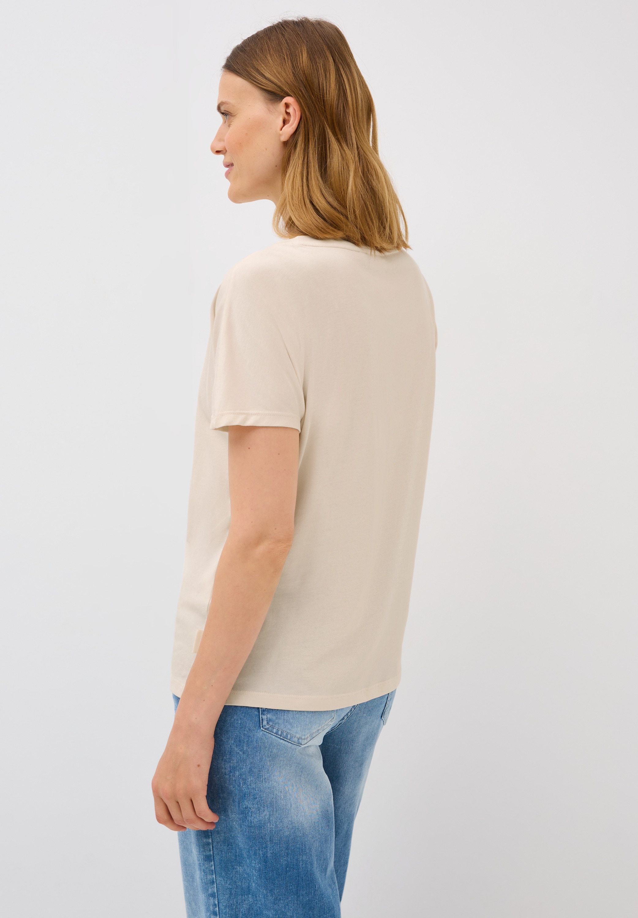 Cecil T-Shirt, im soften Baumwoll-Mix