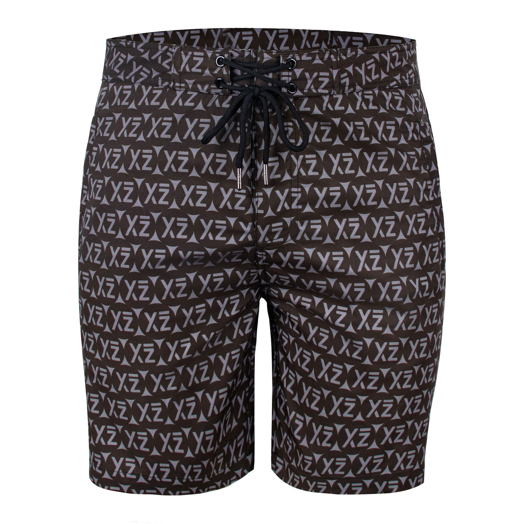 YEAZ Herren Badeshorts "Badeshorts DAZZERS", schwarz, Gr. XL, Obermaterial: 97% Polyester PES. 3% Elasthan EL., Badehosen