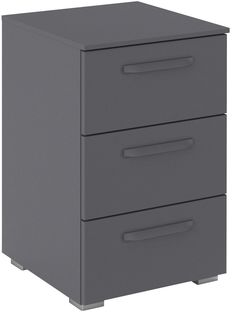 OTTO home "Nachttisch Nachtschrank Schubladen Sideboard Schubladenkommode OTELI" Breite 40 cm SOFT-CLOSE-FUNKTION, elegante Dekor- oder Hochglanzfront, mit 3 geräumigen Schubladen für viel Stauraum MADE IN GERMANY