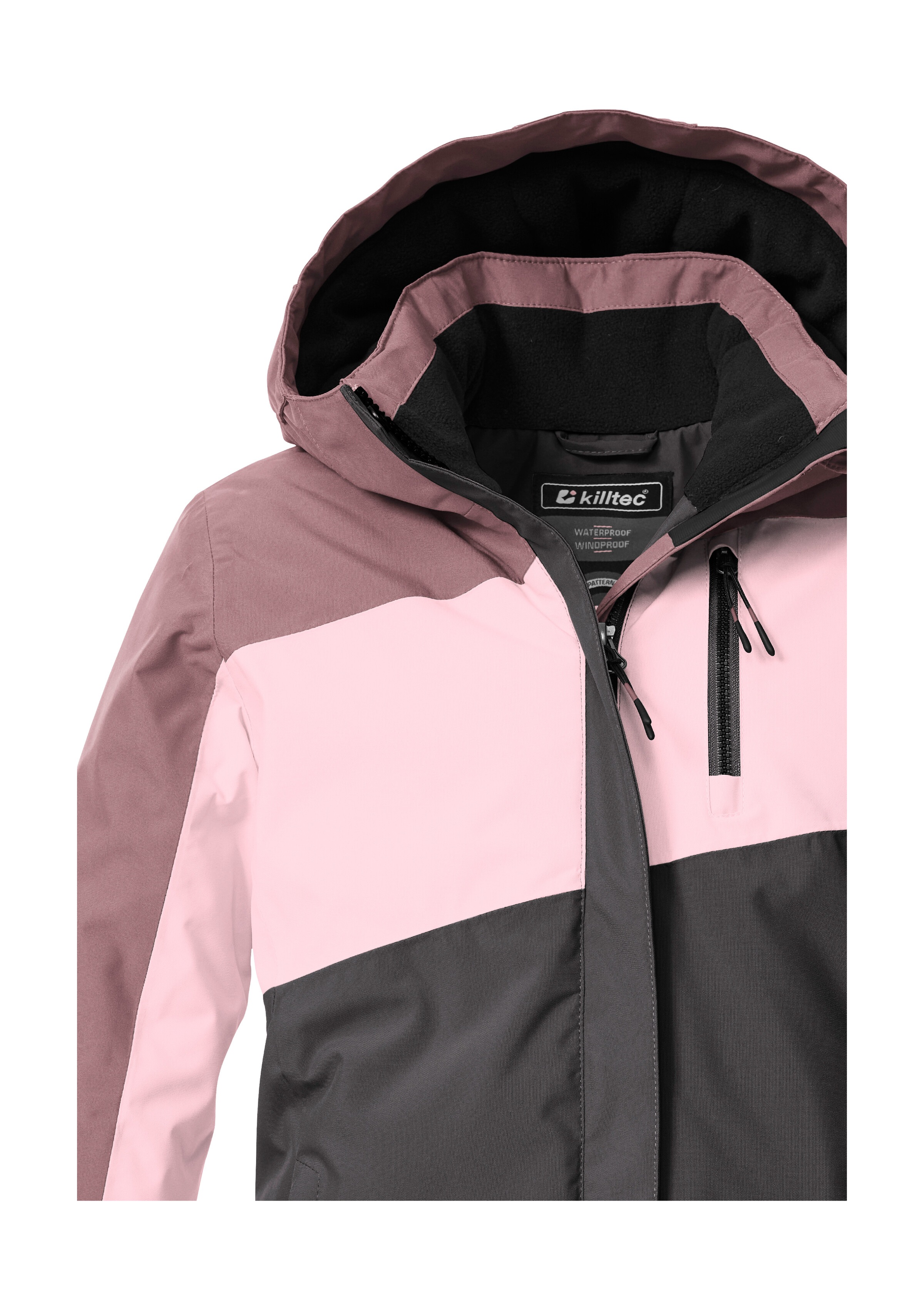 Thumbnail - Killtec Funktionsjacke "KOW 218 GRLS JCKT" Winddichte, wasserdichte Kinderjacke mit verstellbarer Kapuze