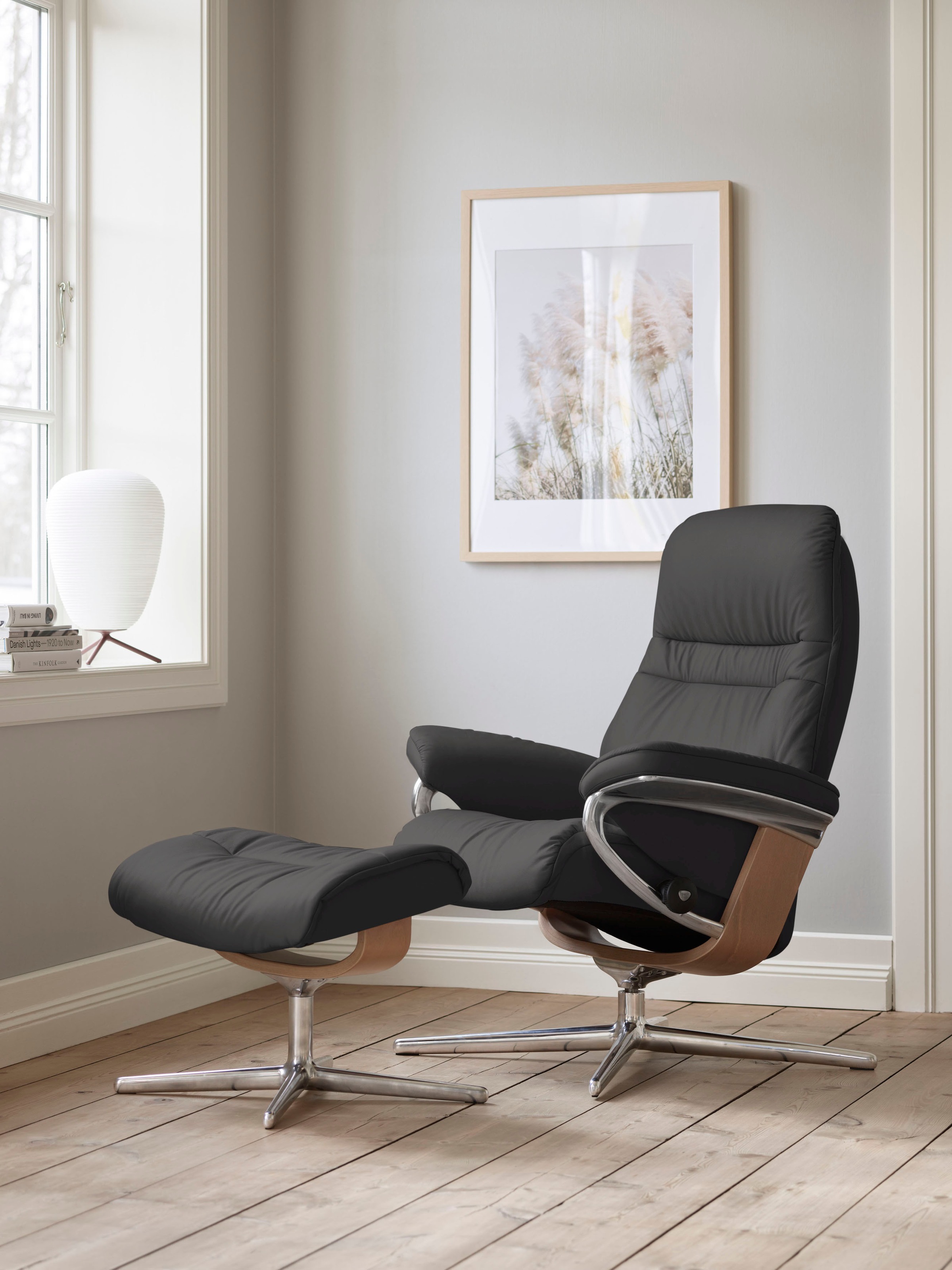 Stressless Relaxsessel "Sunrise", (Set, Relaxsessel mit Hocker), mit Hocker günstig online kaufen