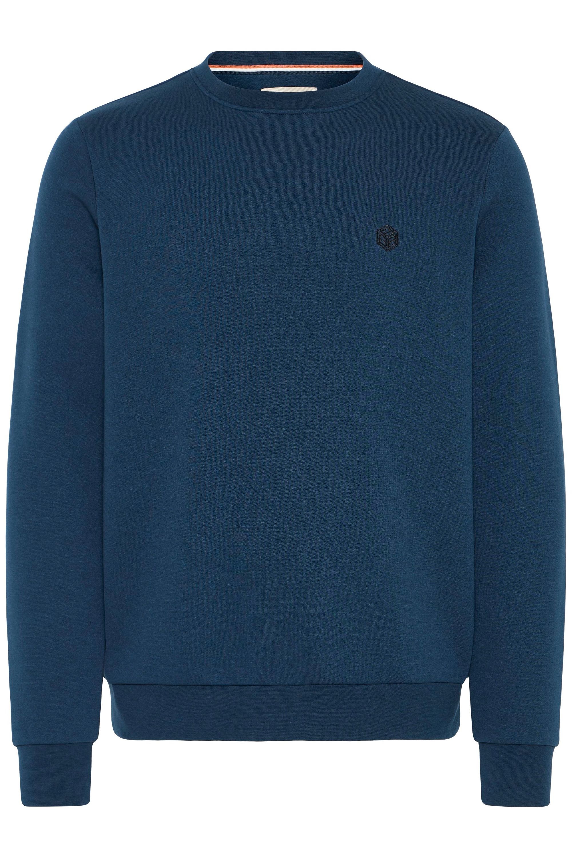 Blend Rundhalspullover "BHTony", Lässiger Sweatpullover mit Stickerei günstig online kaufen