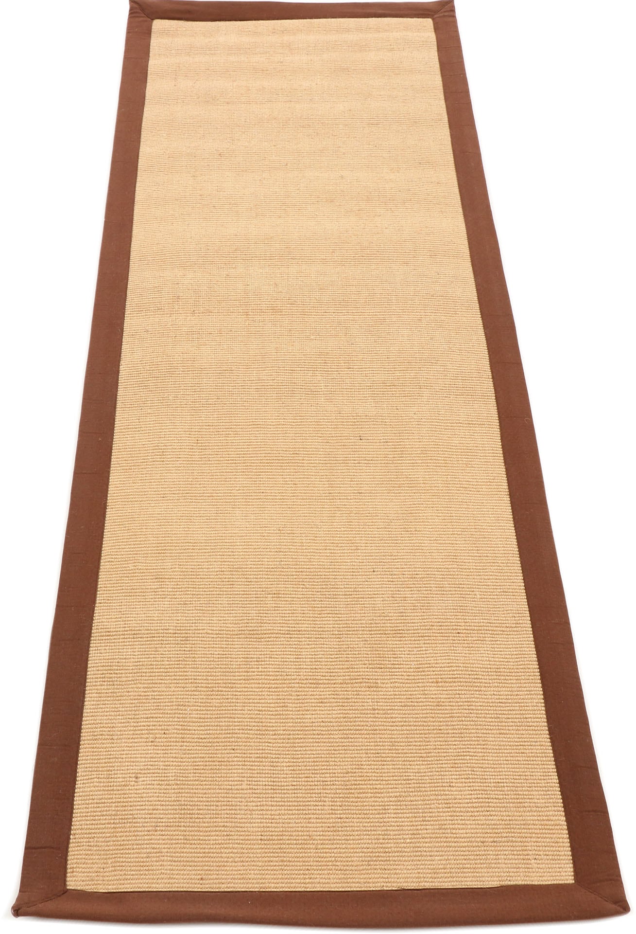 Rutsch mit carpetfine | »Sisal«, Läufer Anti Rückseite Bordüre, farbiger rechteckig, BAUR