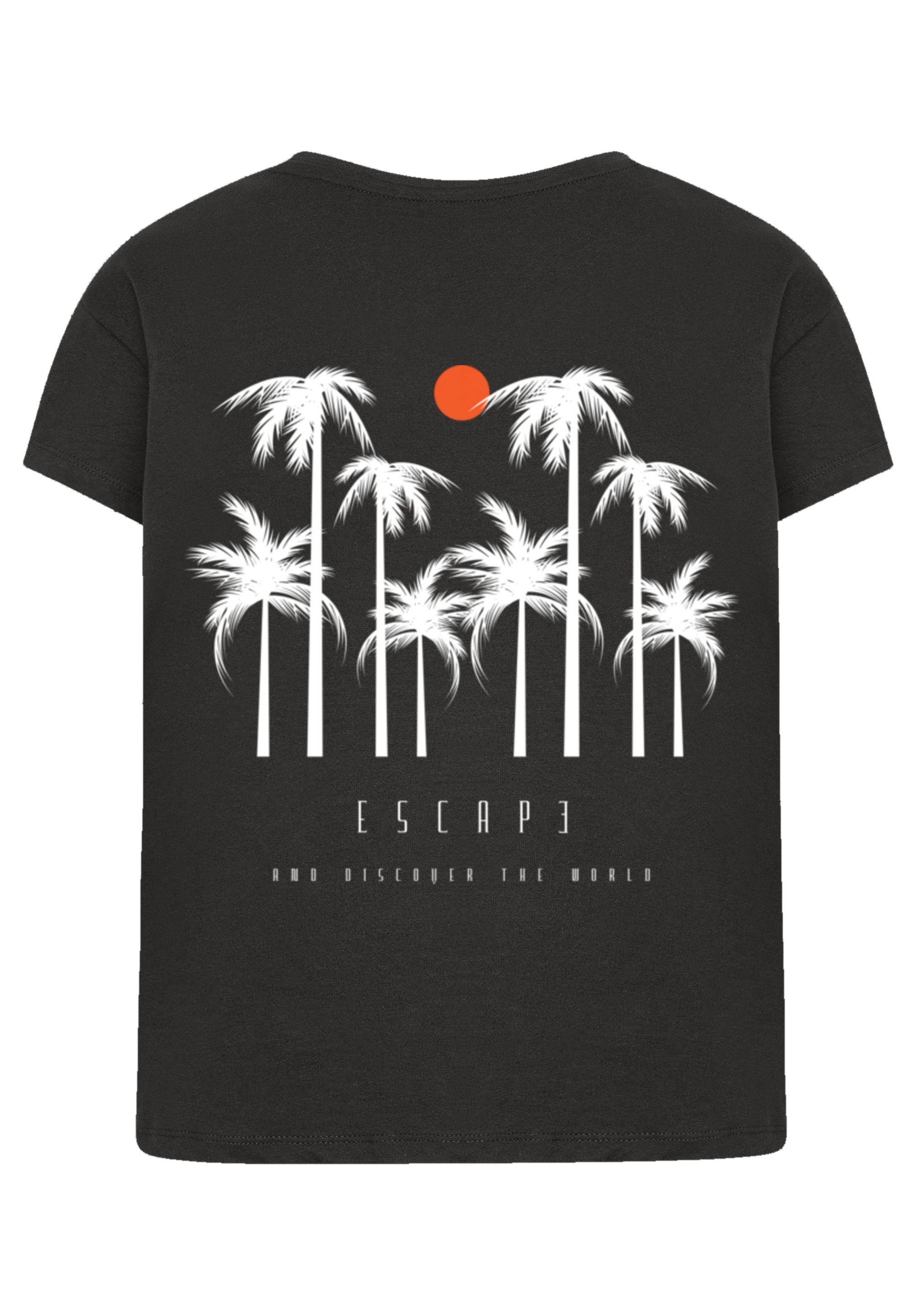 F4NT4STIC T-Shirt "Escape Discover the World Palm Trees", Discover the Worl günstig online kaufen