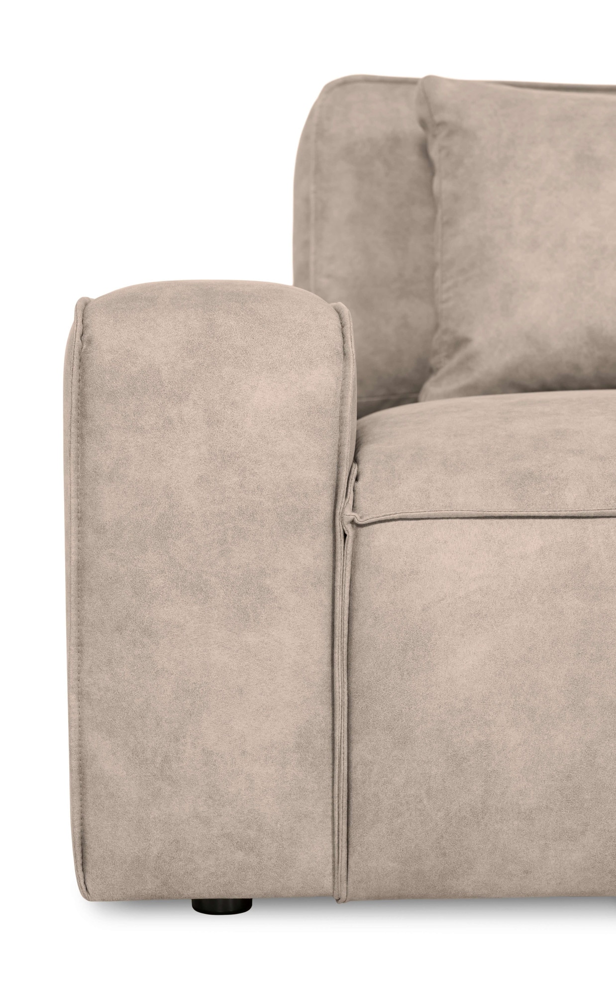OTTO home 3-Sitzer »Mittel« Breite 245 cm, bodentief, extra Kissen inkl., tiefe Sitzfläche