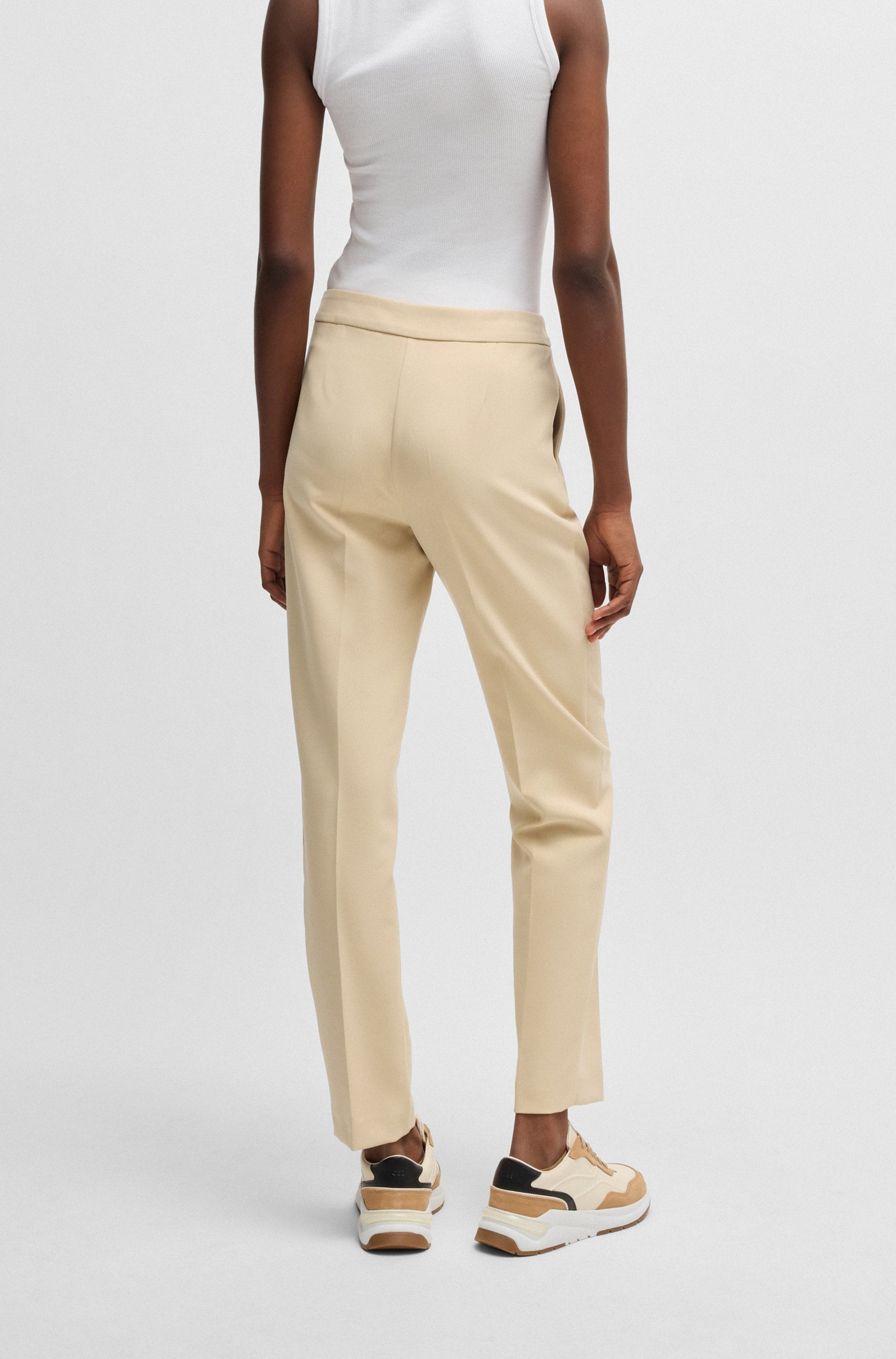 BOSS ORANGE Chinohose »Taschina Premium Damenmode«, Chino Qualität