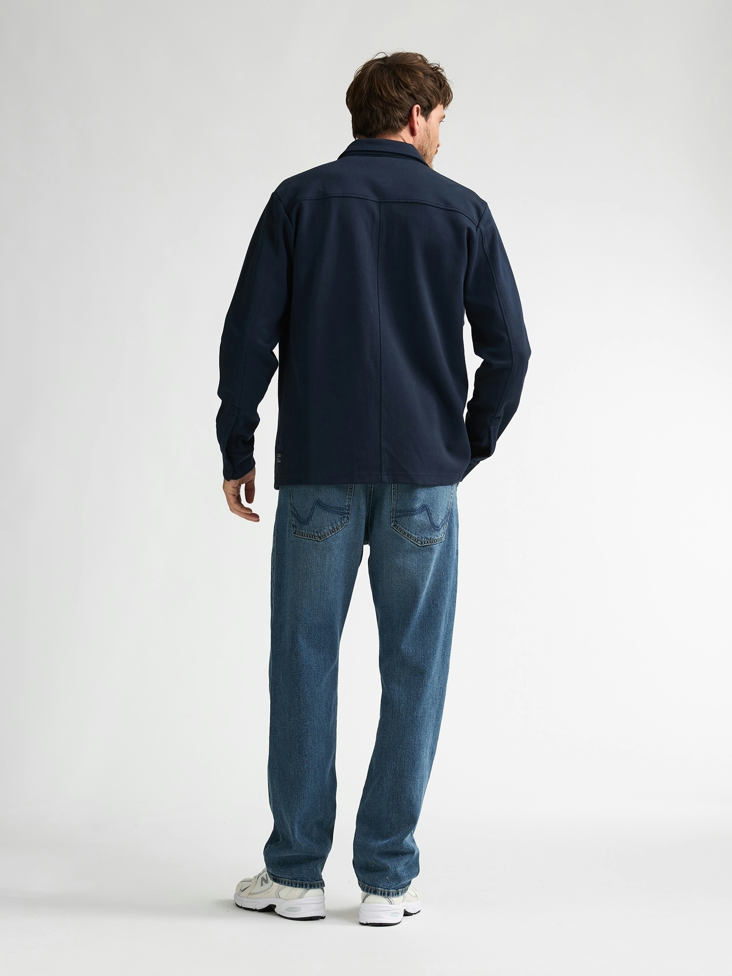 Petrol Industries Langarmhemd »Men Sweater Collar« wärmendes Material mit Druckknöpfen