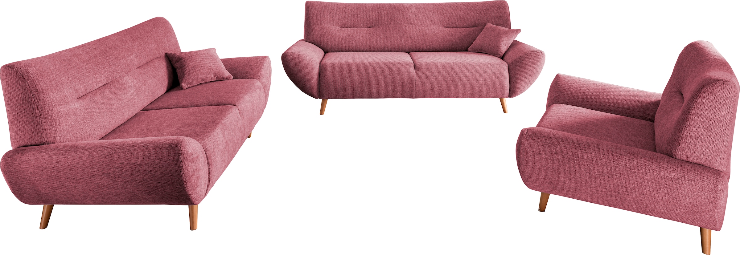 INOSIGN Polstergarnitur "Drago elegant und zeitlos, komfortabel, moderne Fo günstig online kaufen