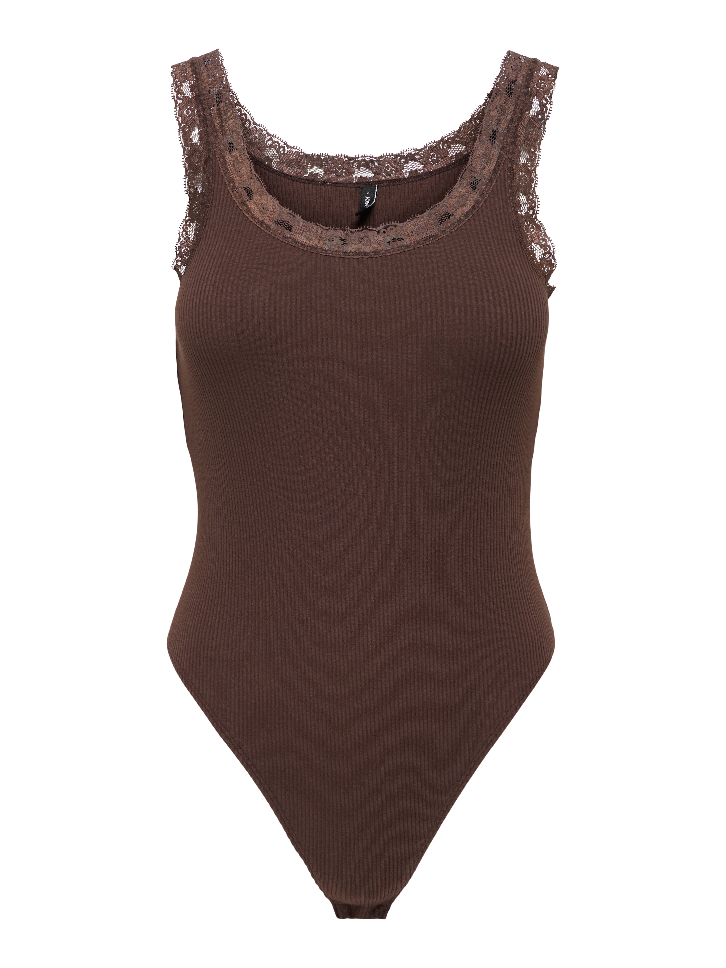 ONLY Body "ONLVINI S/L LACE BODYSUIT RS JRS" Baumwollmischung, Spitze
