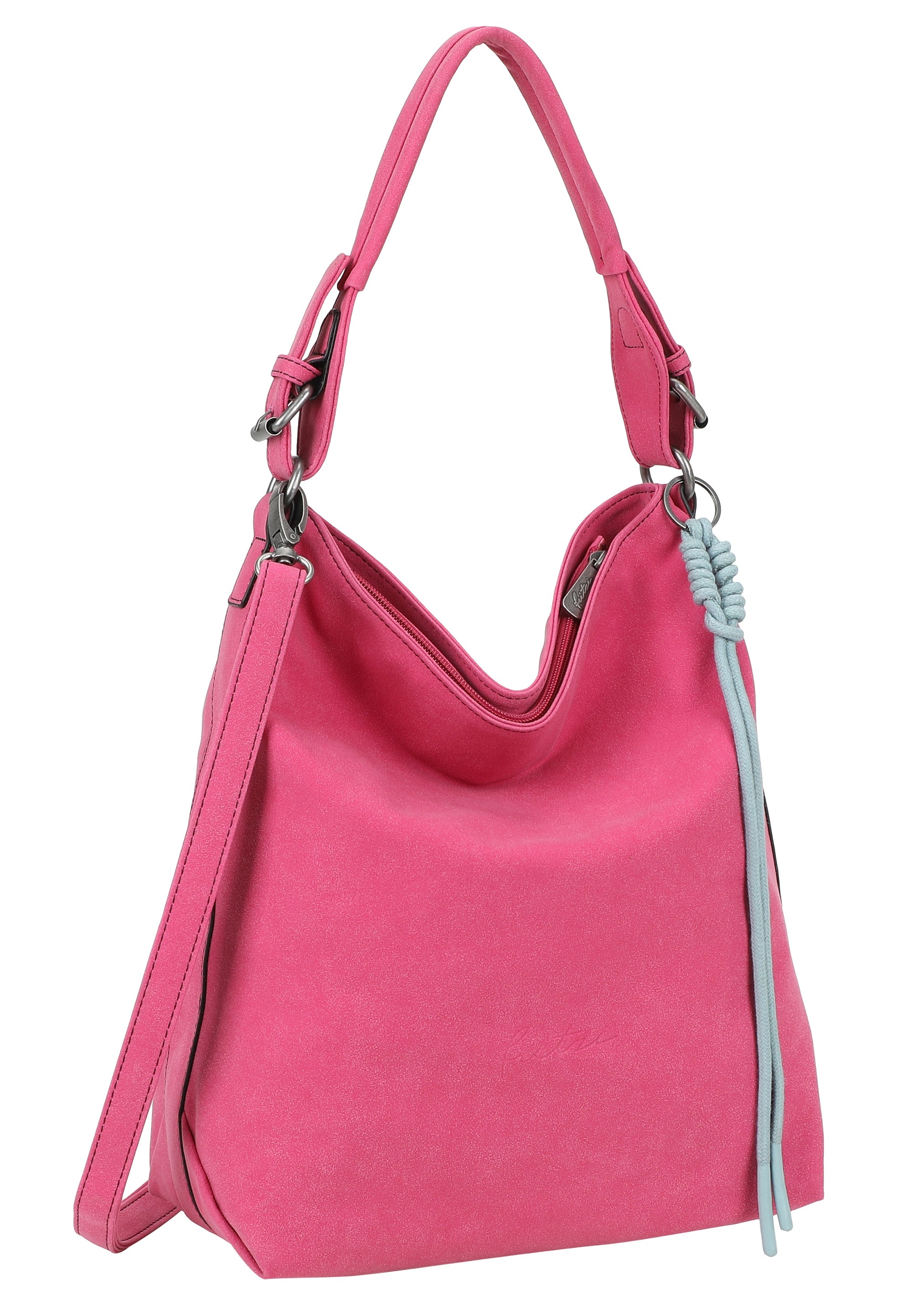 Fritzi aus Preußen Schultertasche »Jacky Black« mit Reißverschluss