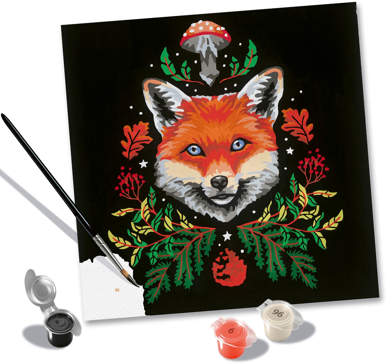 Ravensburger Malen nach Zahlen »CreArt, Pixie Cold: Fox«, Made in Europe