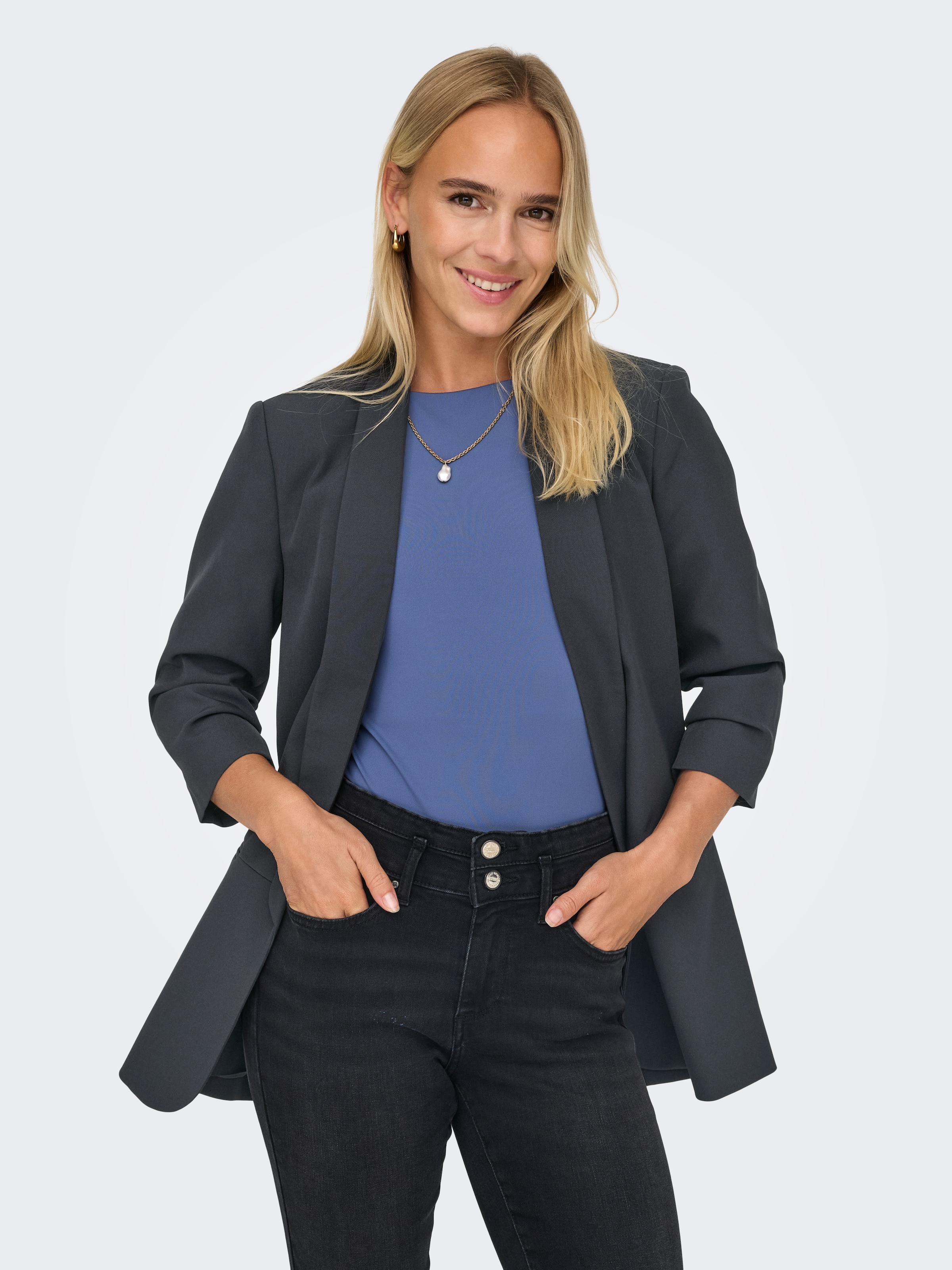 ONLY Kurzblazer "ONLELLY 3/4 LIFE BLAZER TLR NOOS" Materialmix, regular fit günstig online kaufen
