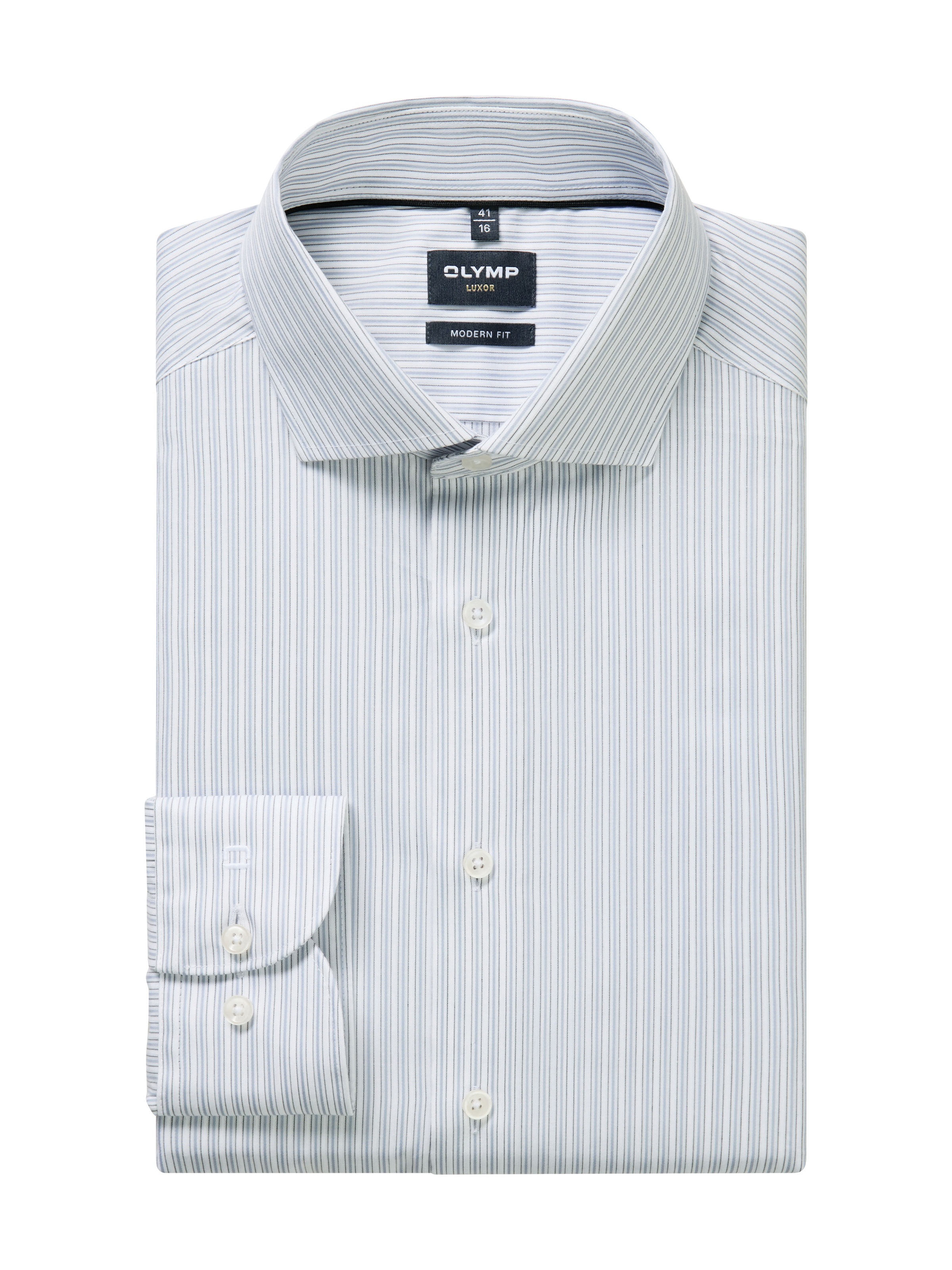 OLYMP Langarmhemd "Luxor" modern fit, Royal -Kentkragen, Businesshemd günstig online kaufen