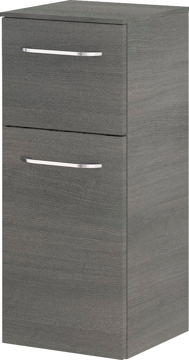 Saphir Badmöbel-Set »Balto Sprint 4-teilig, Mineralmarmor-Waschtisch mit LED-Spiegelschrank«, (5 St.), Unterschrank, Midischrank, inkl. Türdämpfer, 5 Türen, 5 Schubladen