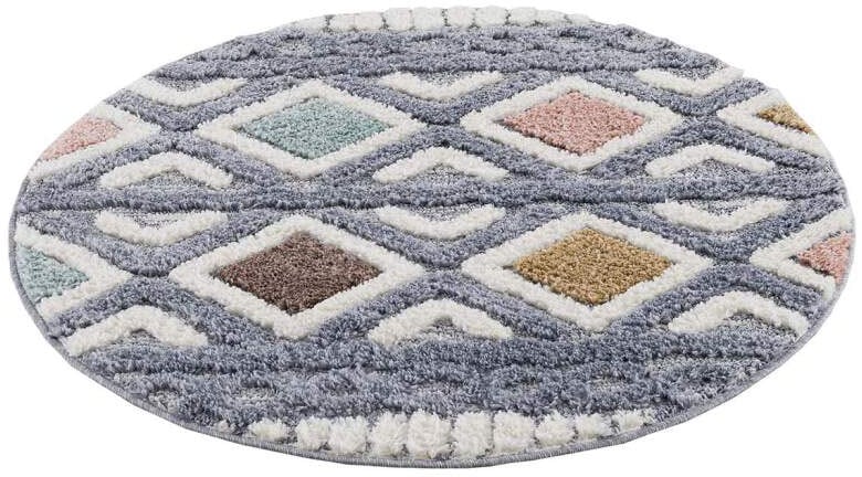 Carpet City Teppich weich, rund, »Focus Boho-Teppich, Struktur, Hoch BAUR besonders | Wohnzimmer Tief 3382«