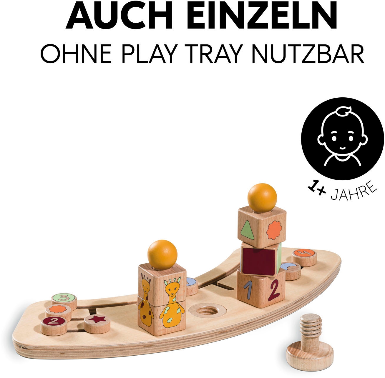 Hauck Steckspielzeug »Play Sorting GirafFSC® - schützt Wald - weltweitfe«