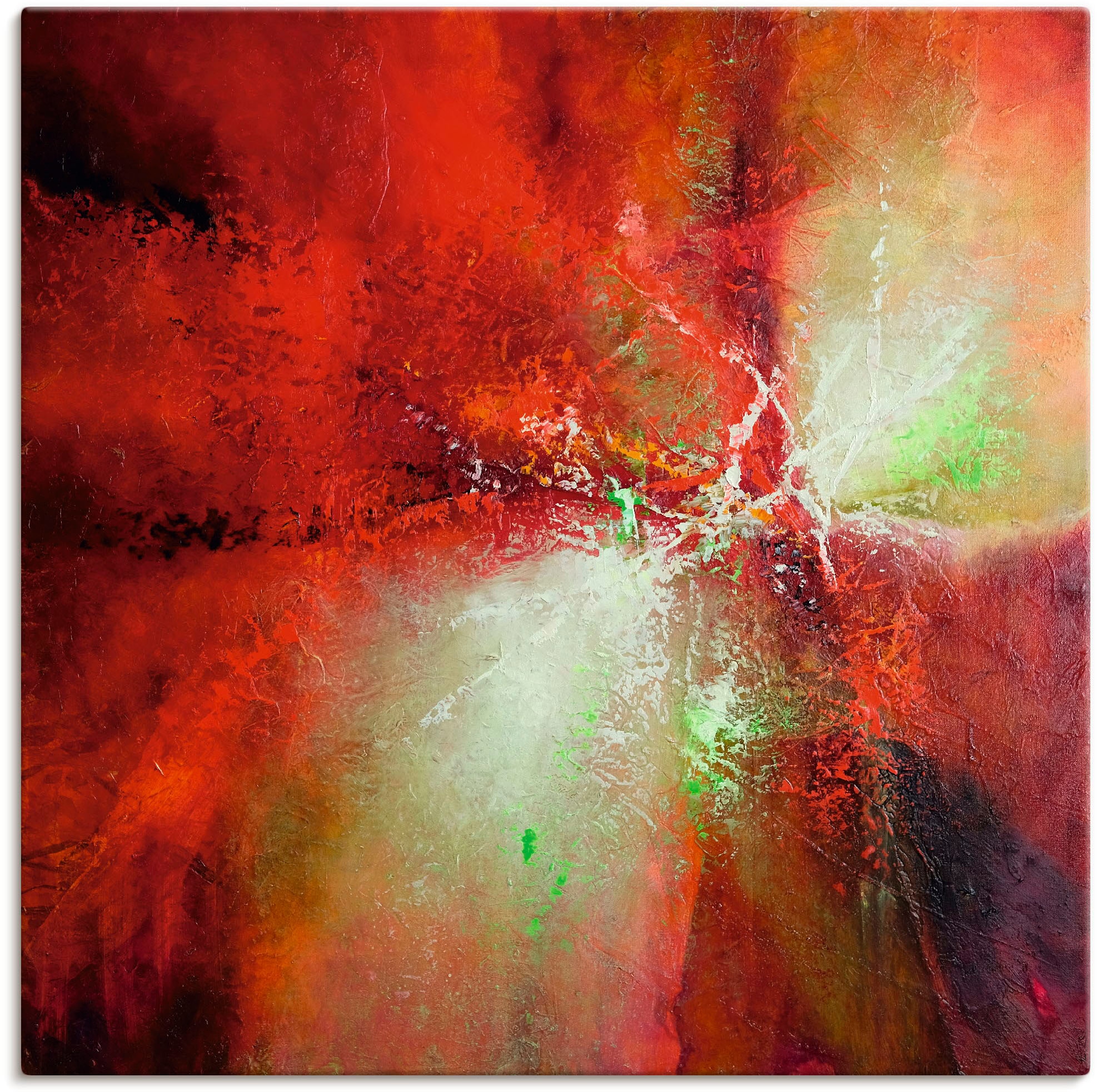 Artland Wandbild "Energie" Gegenstandslos 1 Stk. tlg. als Leinwandbild, Pos günstig online kaufen