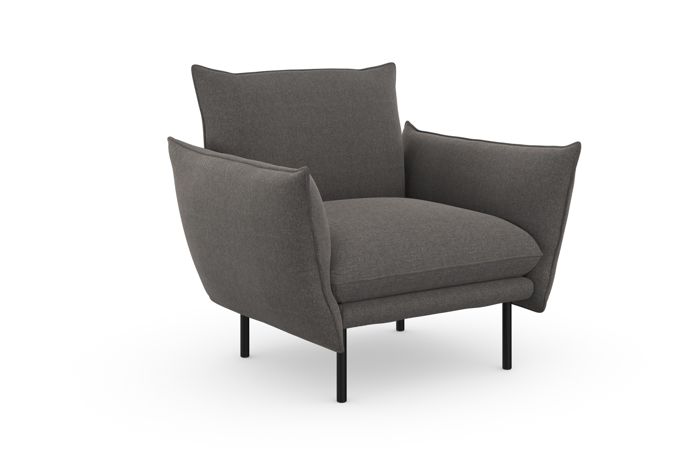 OTTO home Sessel "Stine Cocktailsessel" Besonderes Design durch Kissenoptik günstig online kaufen