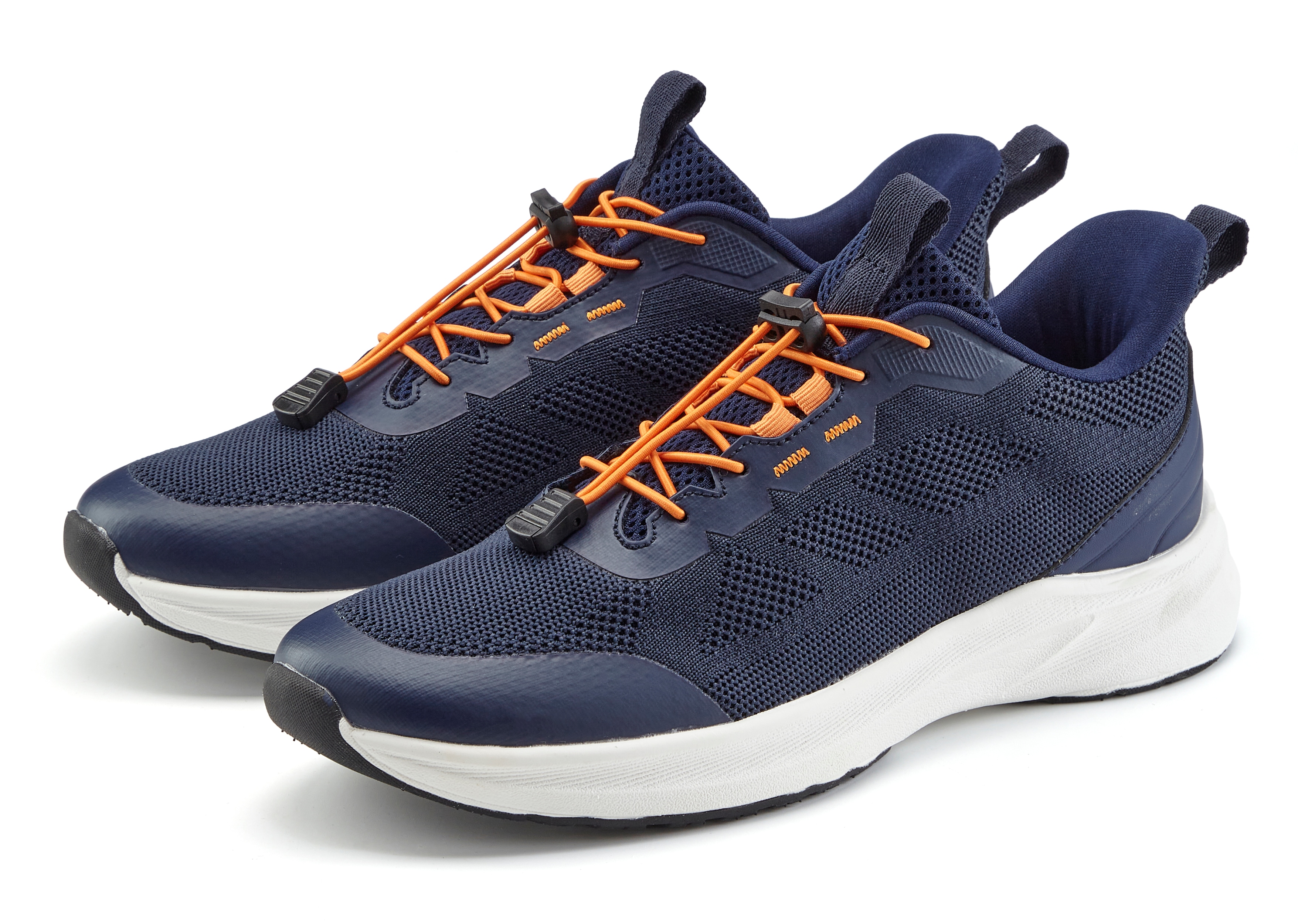 John Devin Sneaker "Schnürschuh, Freizeitschuhe, Schnürhalbschuhe, Halbschuh, Turnschuh" im sportiven Look mit flexibler Sohle und modischen Farbakzenten VEGAN