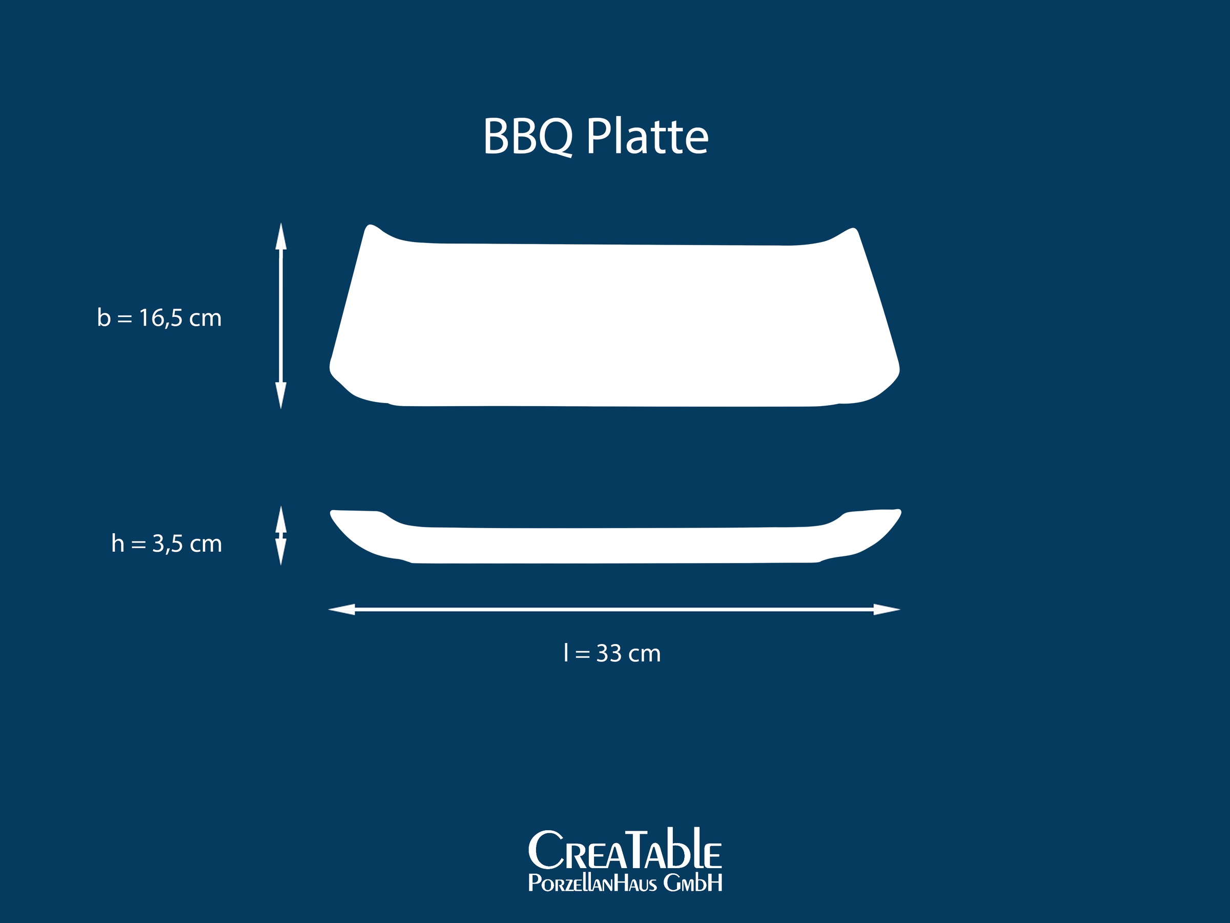 CreaTable Barbecueteller »Nature Collection, BBQ Platte 2-tlg.« Teller Set, Naturverbundenes Design, Einzigartige Oberfläche
