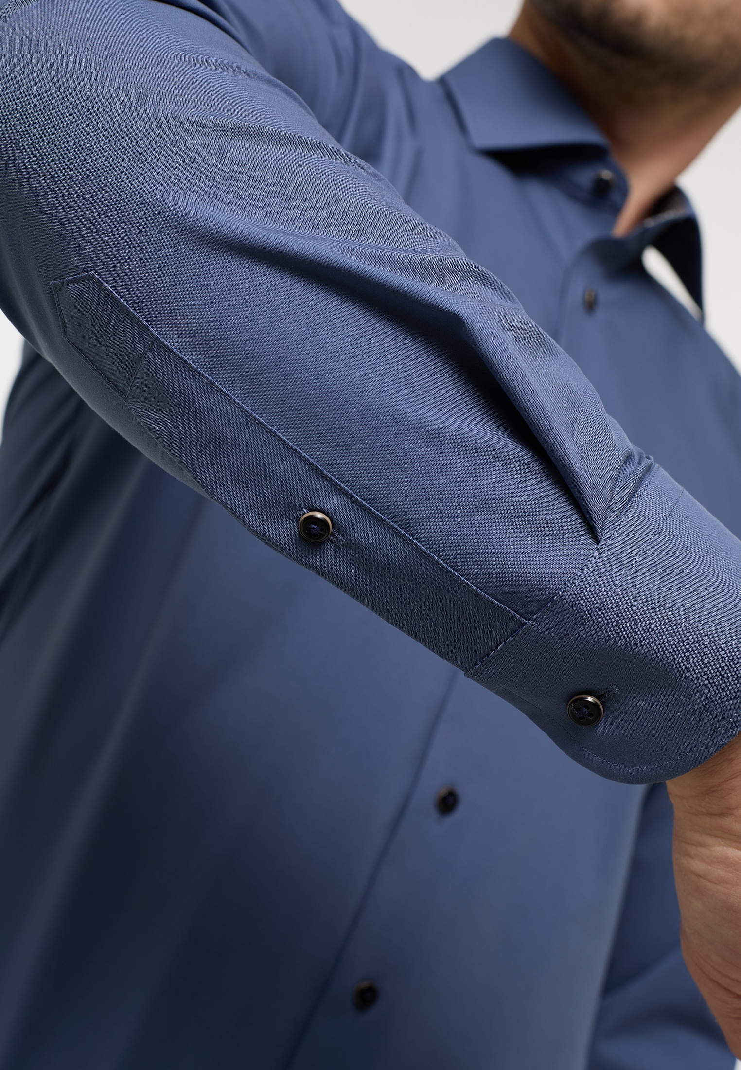 Eterna Langarmhemd »SLIM FIT«
