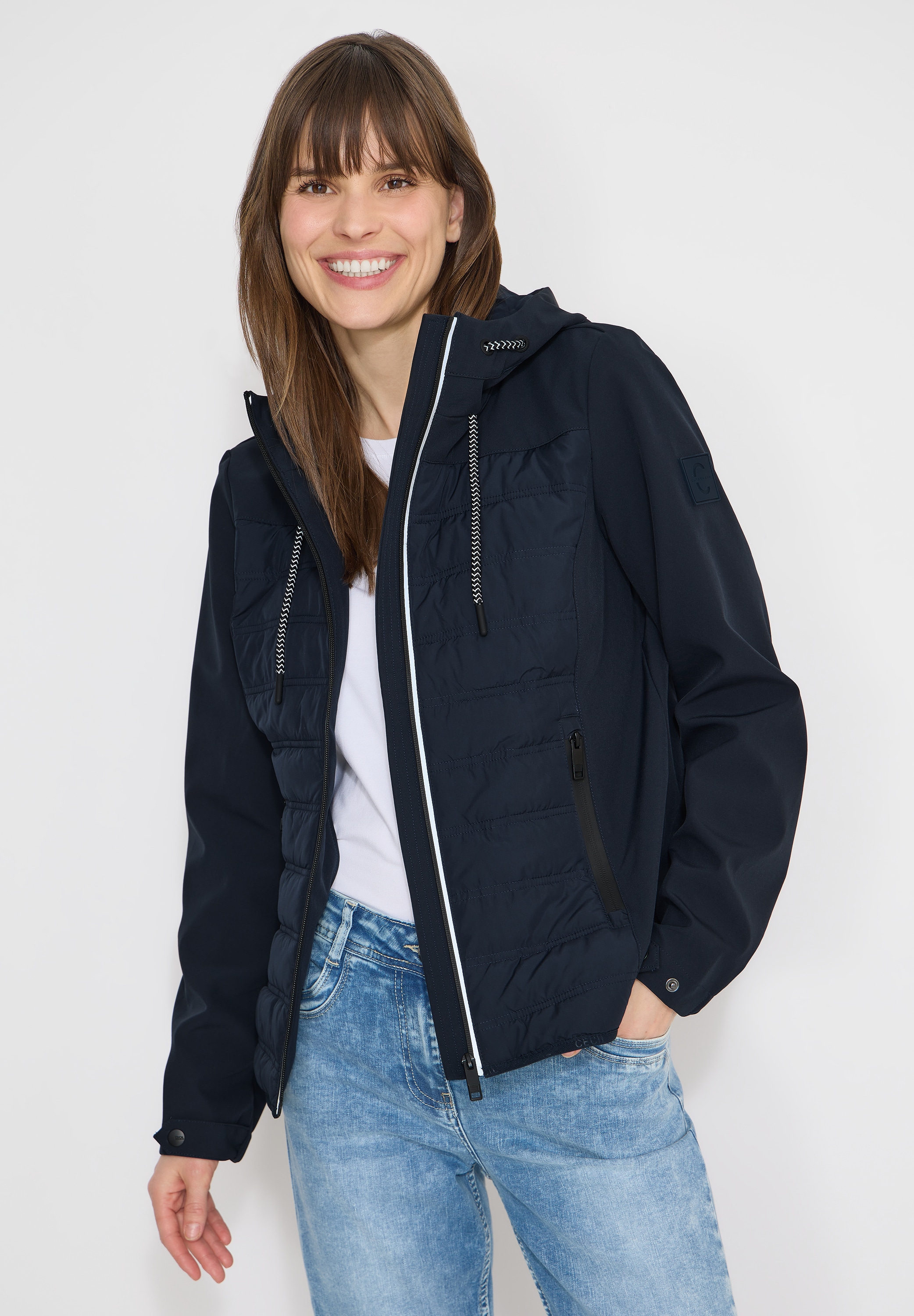 Cecil Softshelljacke mit Kapuze super soft günstig online kaufen