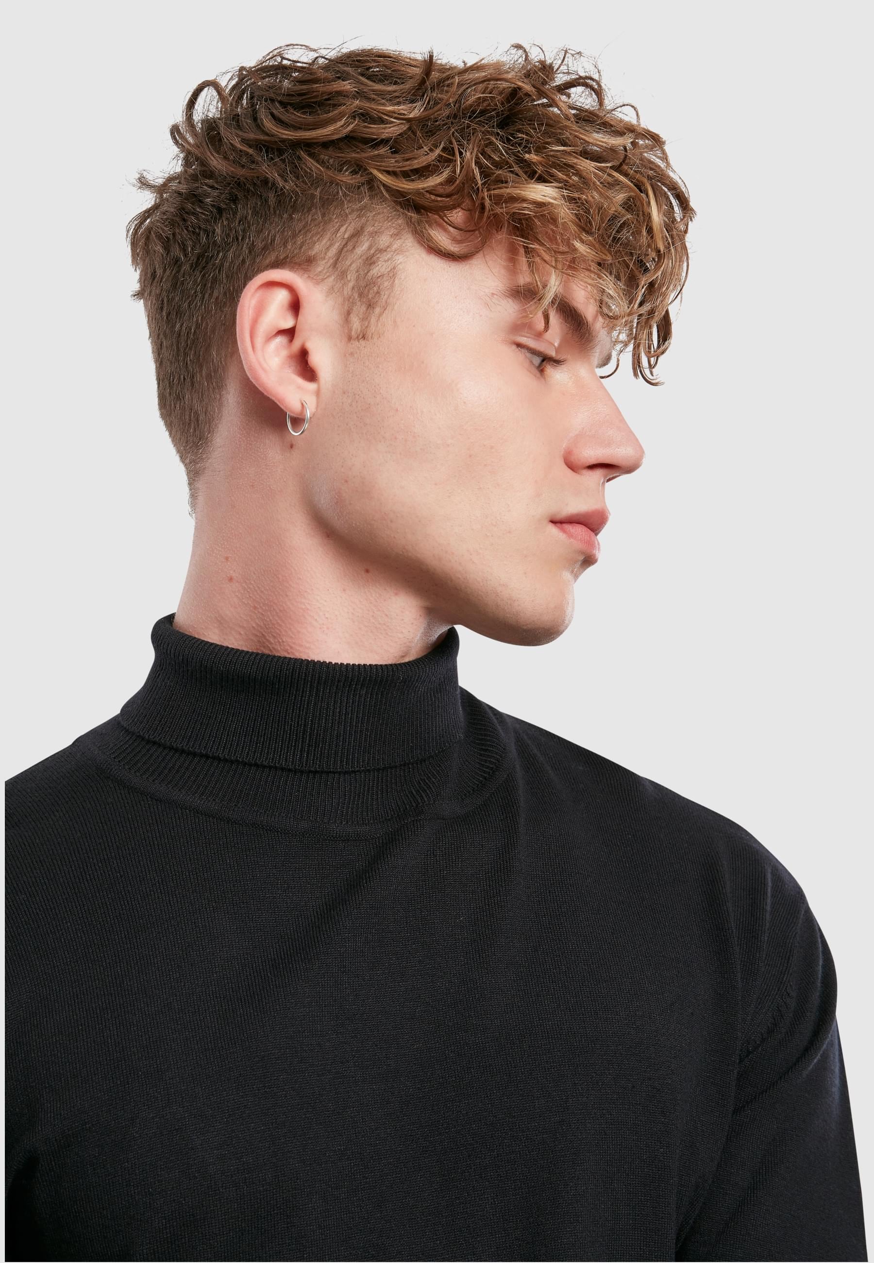 URBAN CLASSICS Rundhalspullover »Urban Classics Herren Basic Turtleneck Sweater«