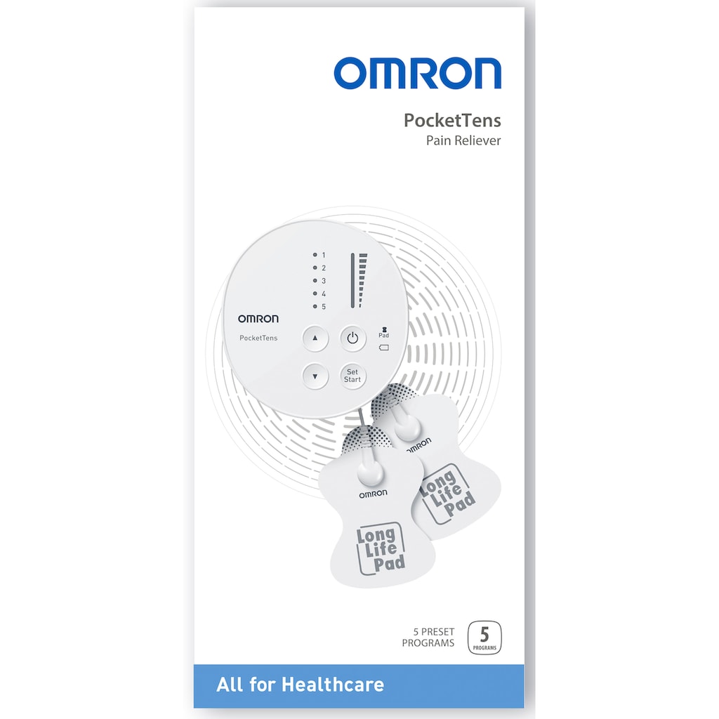 Omron TENS-Gerät »PocketTens«, (5 tlg.)