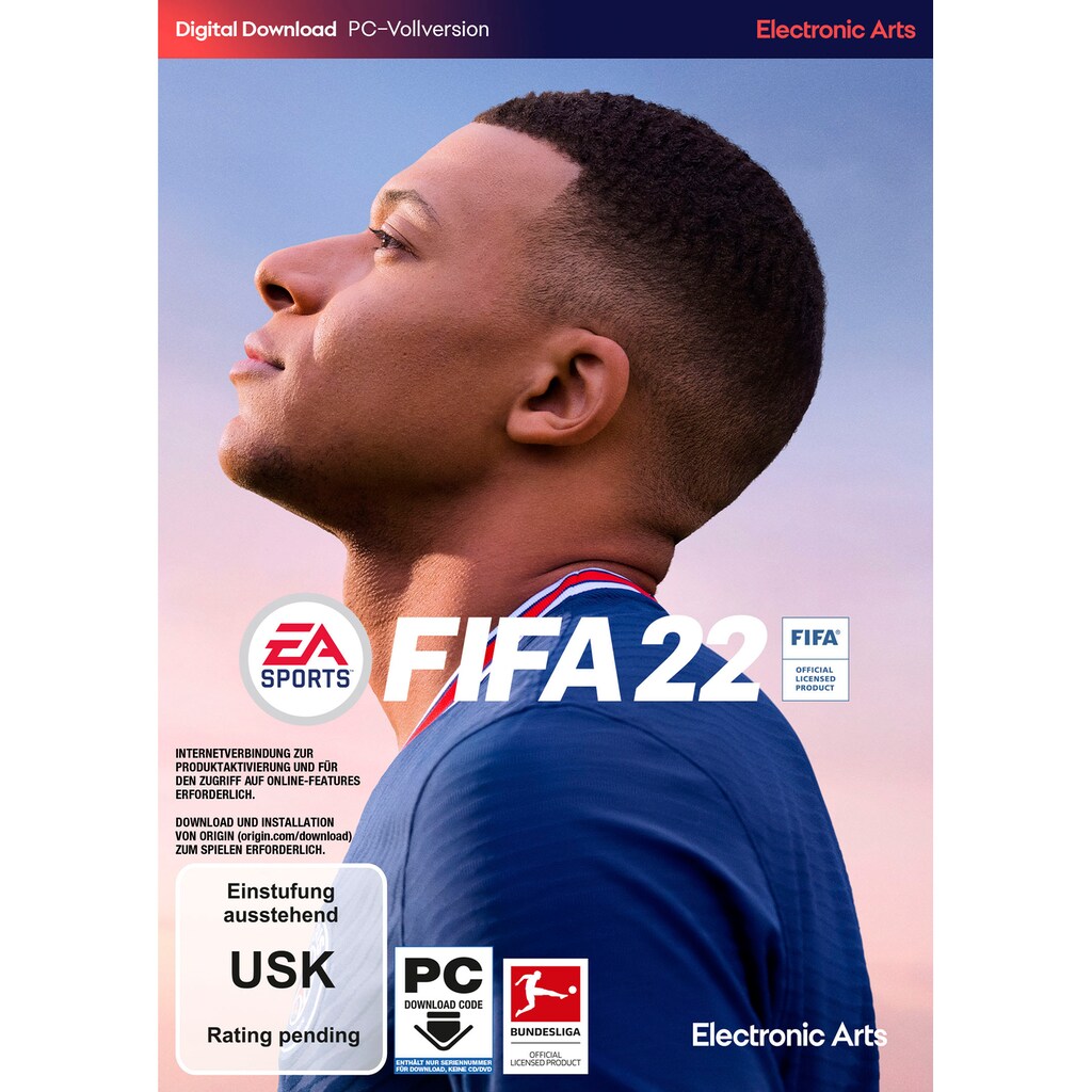 Electronic Arts Spielesoftware »FIFA 22«, PC