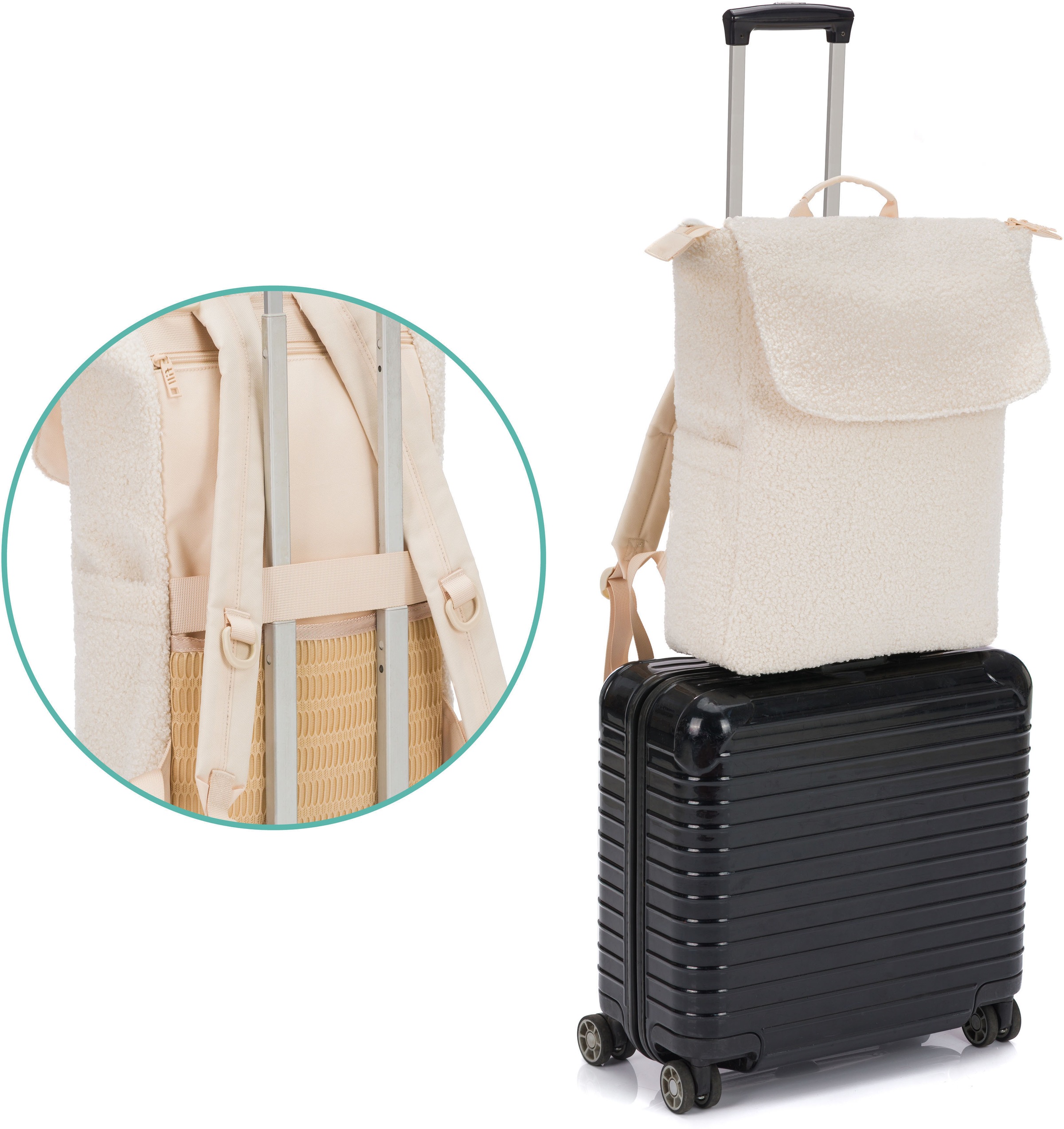 Fillikid Wickelrucksack »Teddy« inkl. Wickeltunterlage