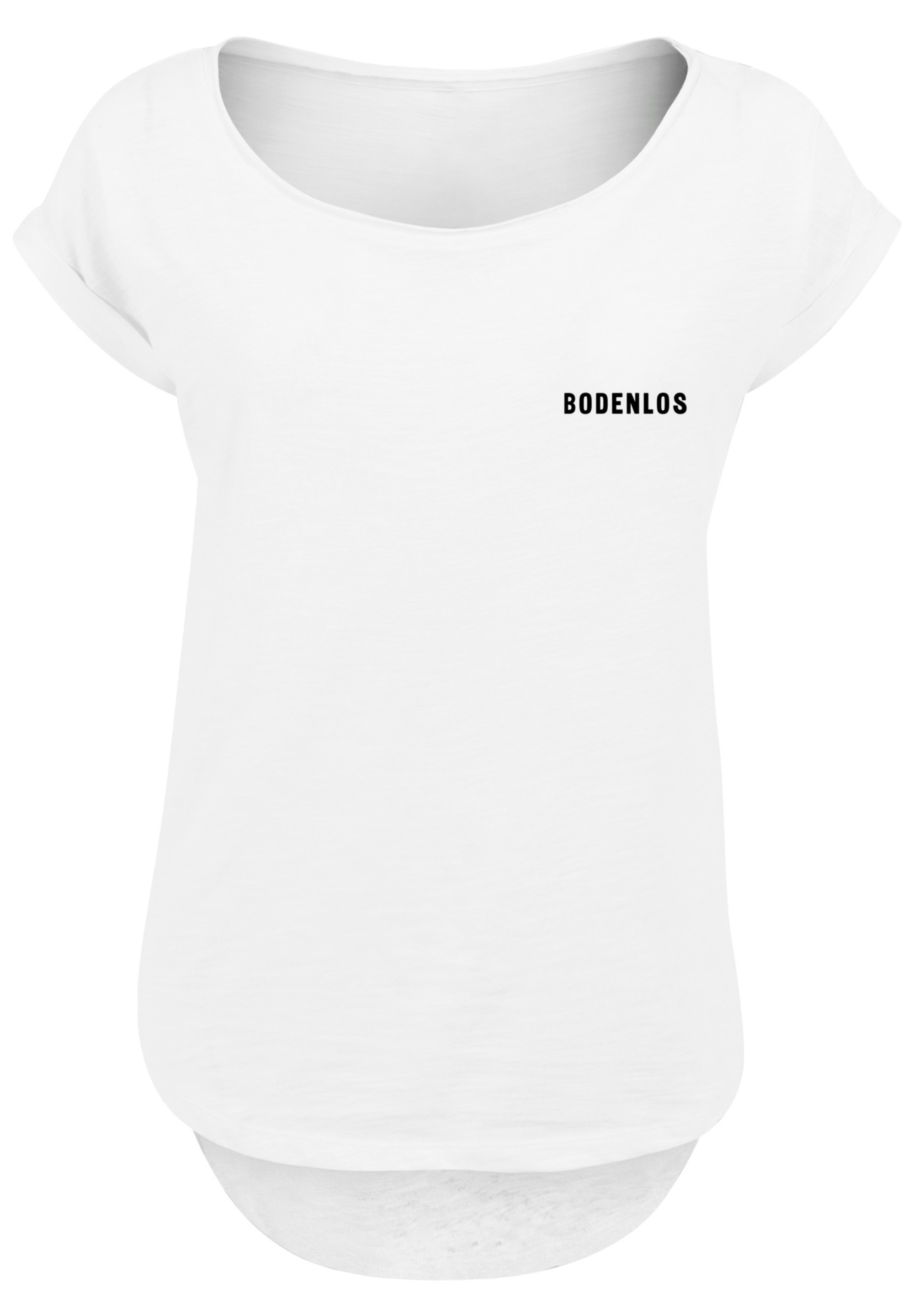 F4NT4STIC T-Shirt »Bodenlos«, Jugendwort 2022, slang, lang geschnitten