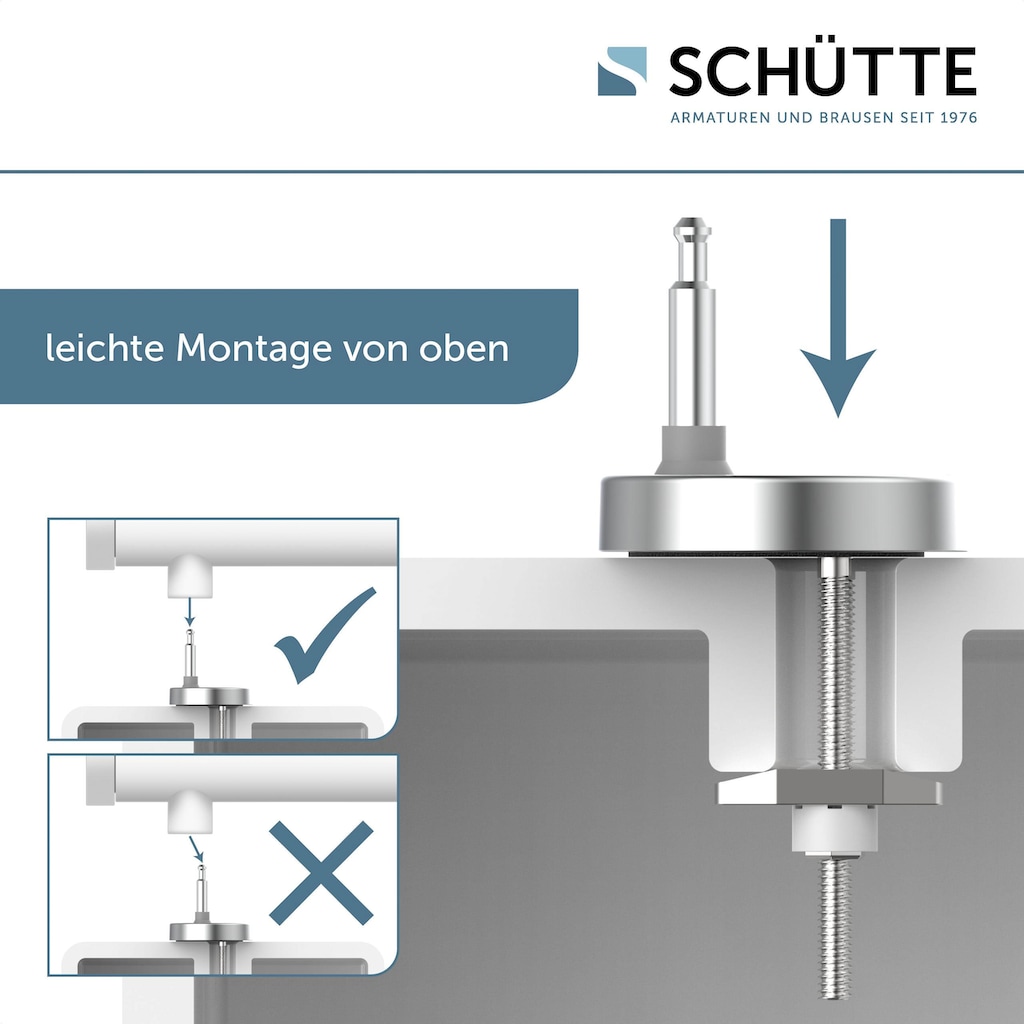 Schütte WC-Sitz »Grey Hexagons«