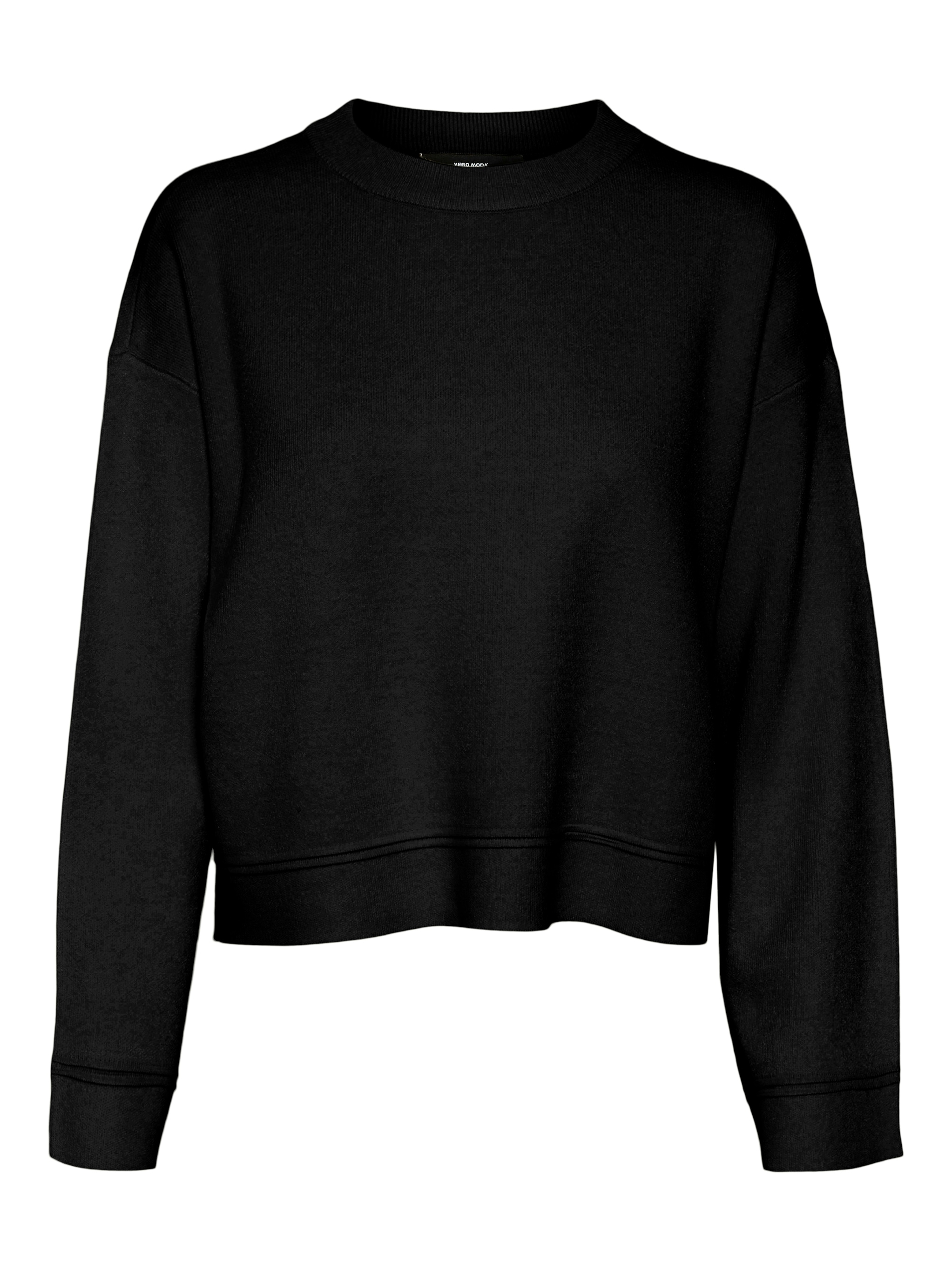 Vero Moda Rundhalspullover »VMGOLD PIPING LS O-NECK PULLOVER GA«