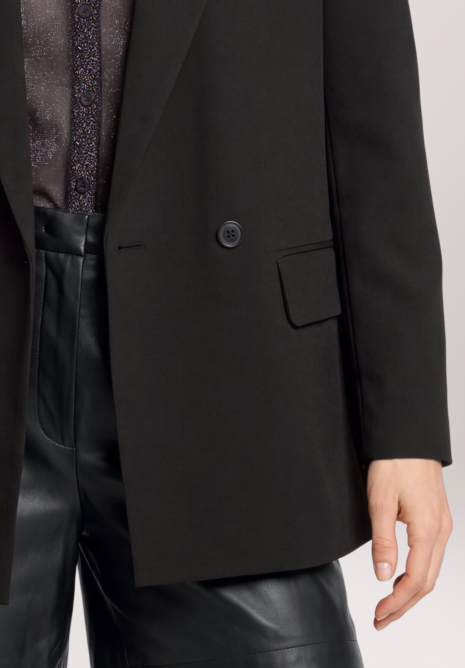 Betty&Co Longblazer »Damen mit Reverskragen«