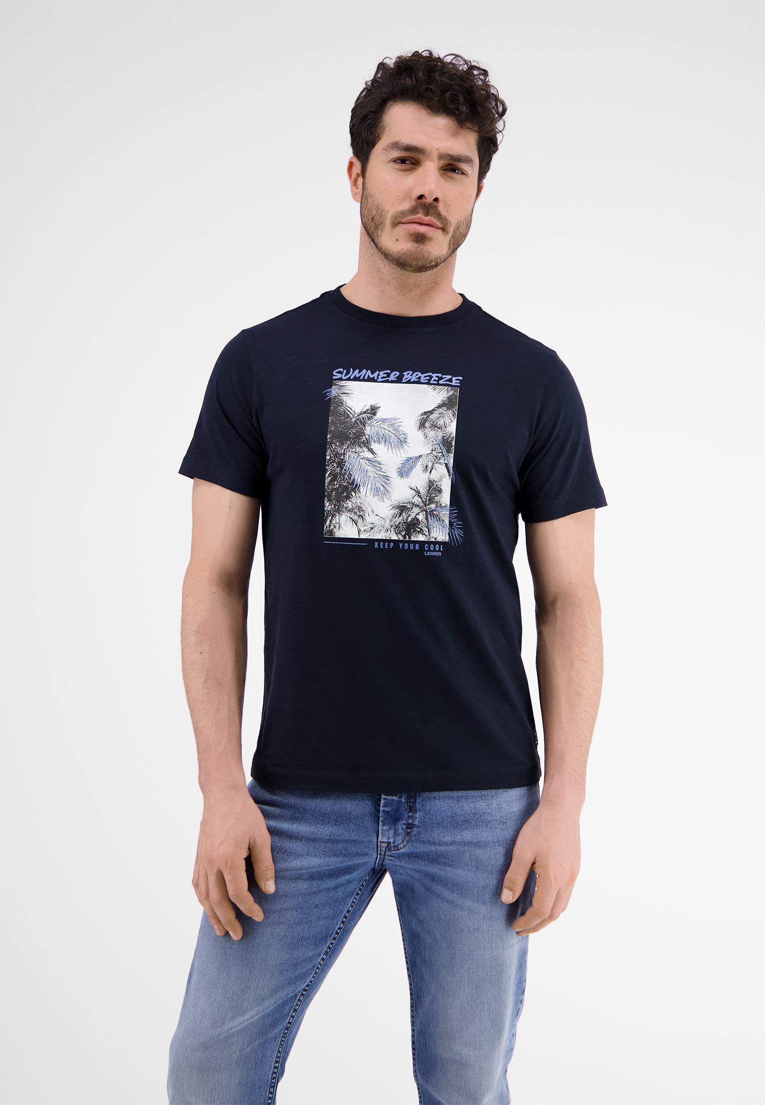 LERROS T-Shirt "T-Shirt mit Fotoprint" günstig online kaufen